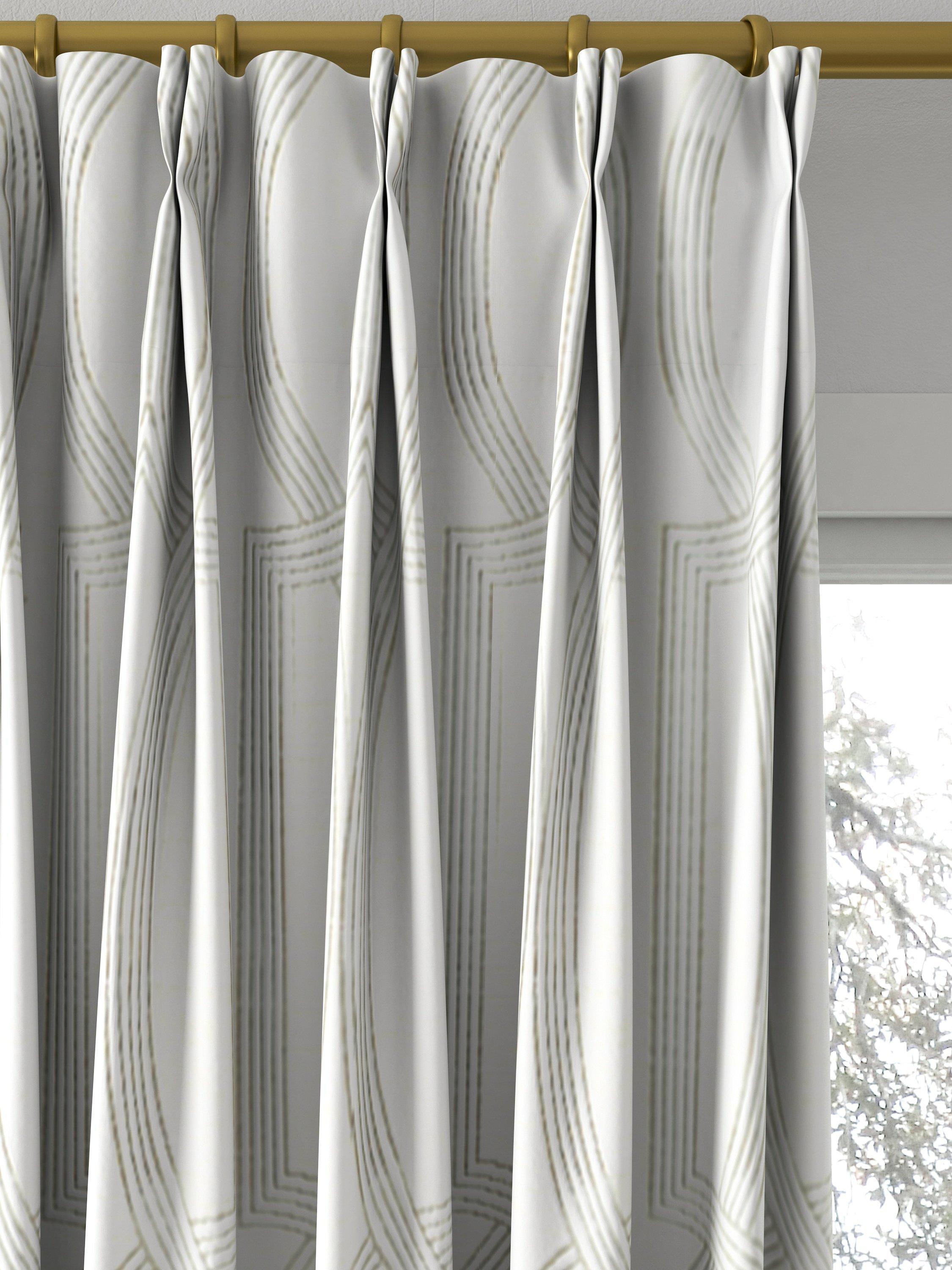 Prestigious Textiles Destiny Chalk curtains - British product