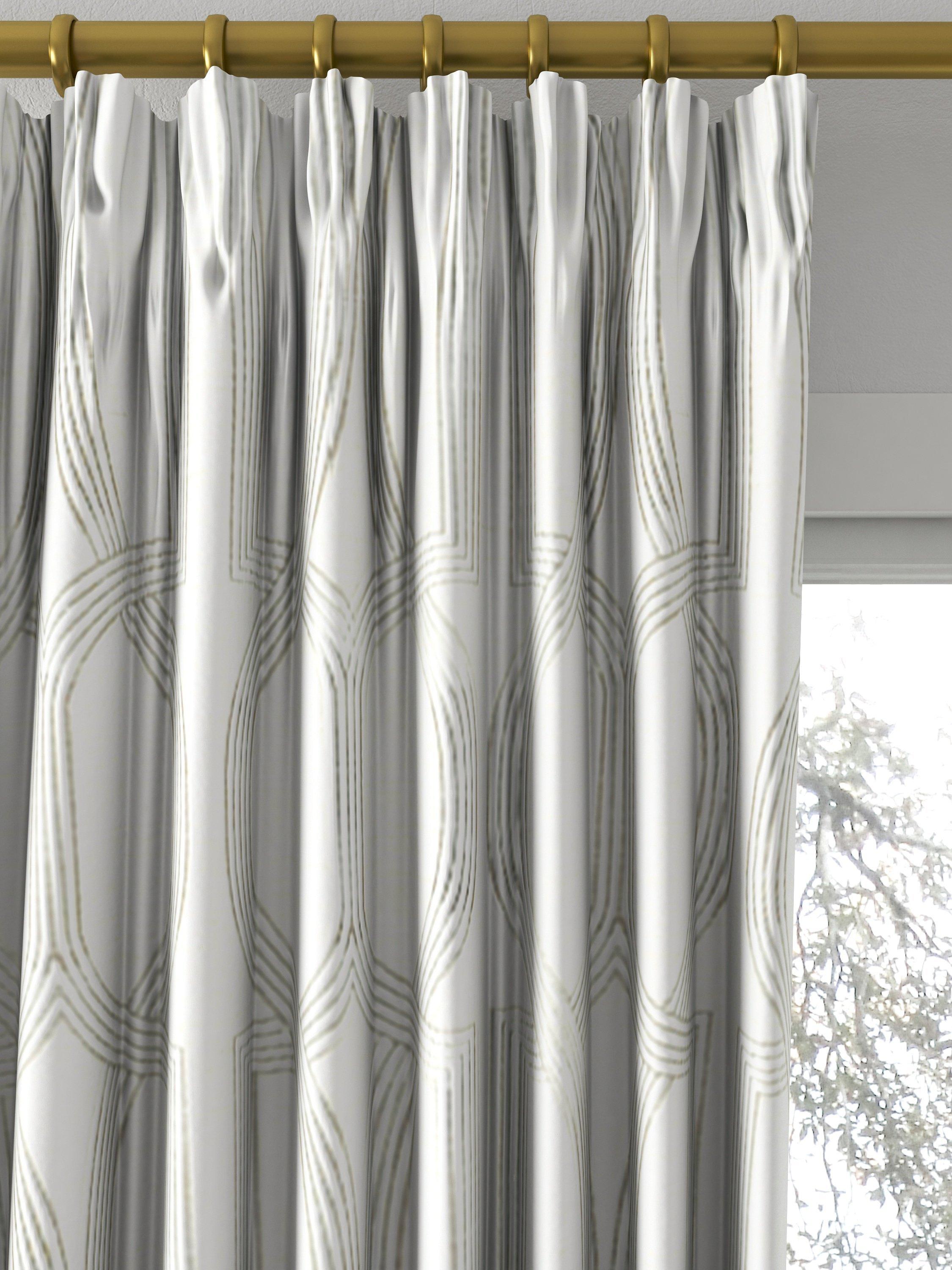 Prestigious Textiles Destiny Chalk curtains - British product