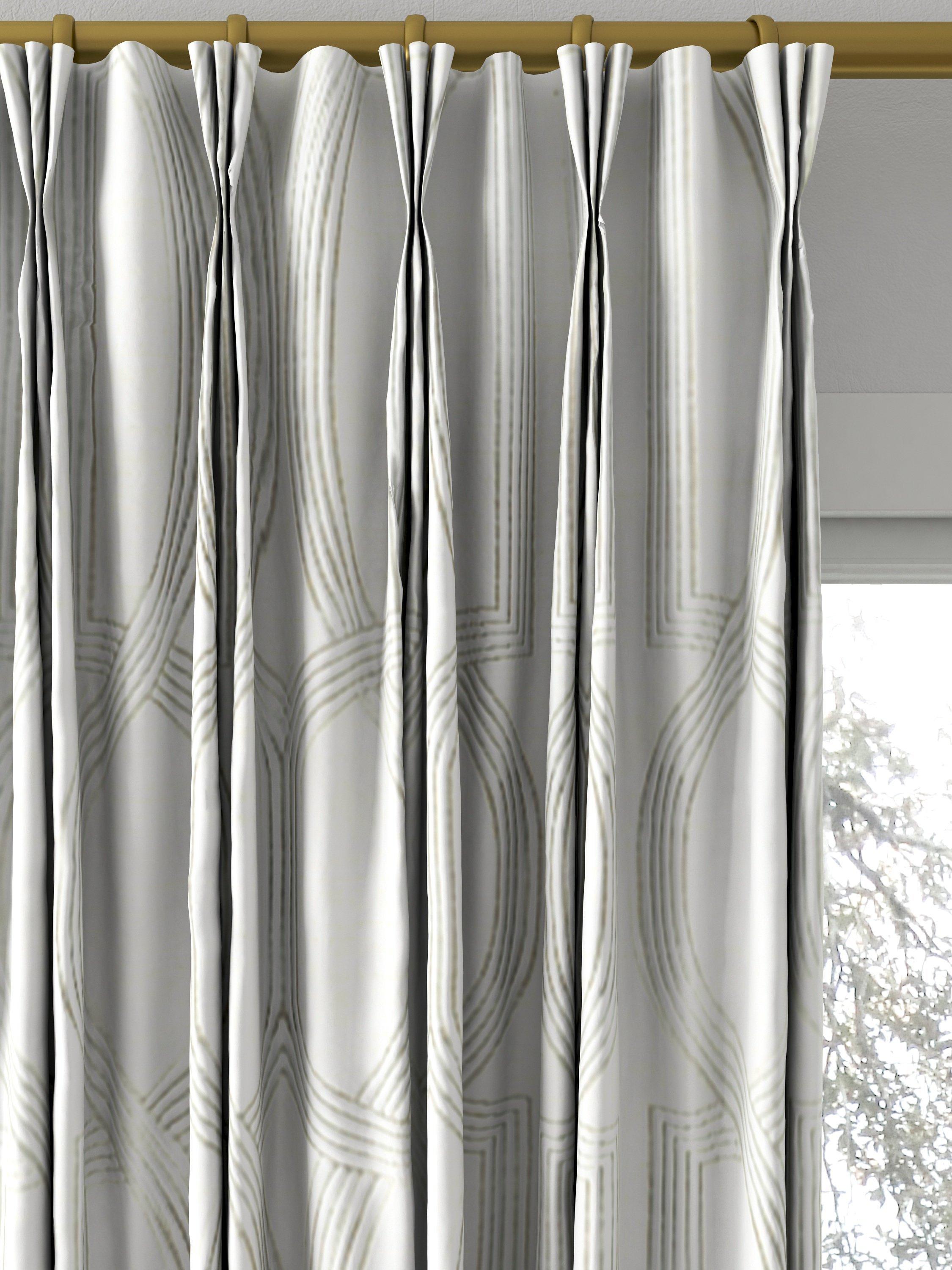 Prestigious Textiles Destiny Chalk curtains - British product