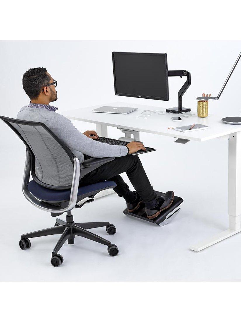 Humanscale ergonomic foot rocker Black, UK version