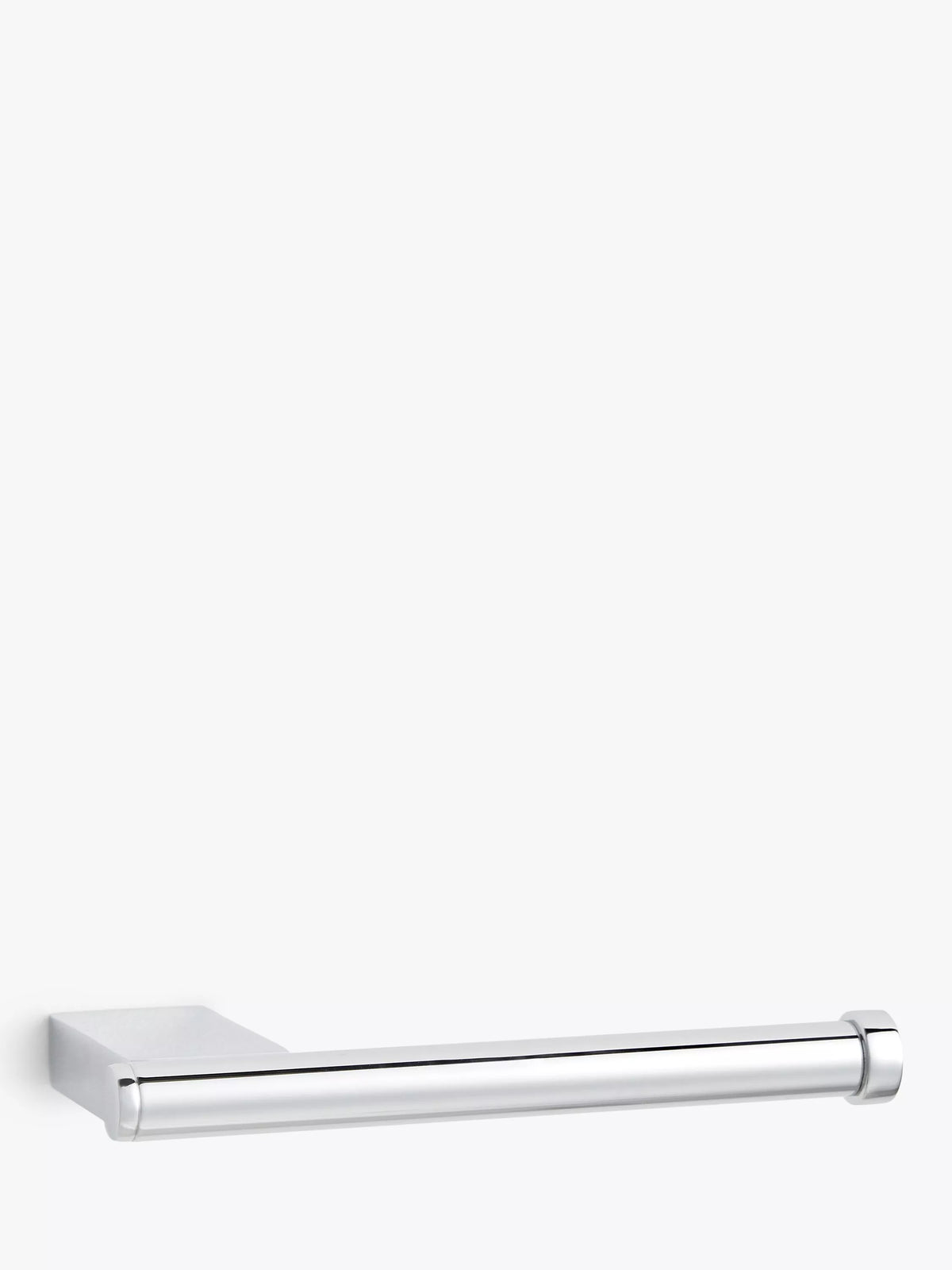 John Lewis Opus Bar Toilet Roll Holder - Black
