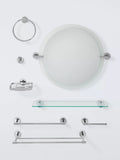 John Lewis Elegance robe hook in Silver 5cm - British product