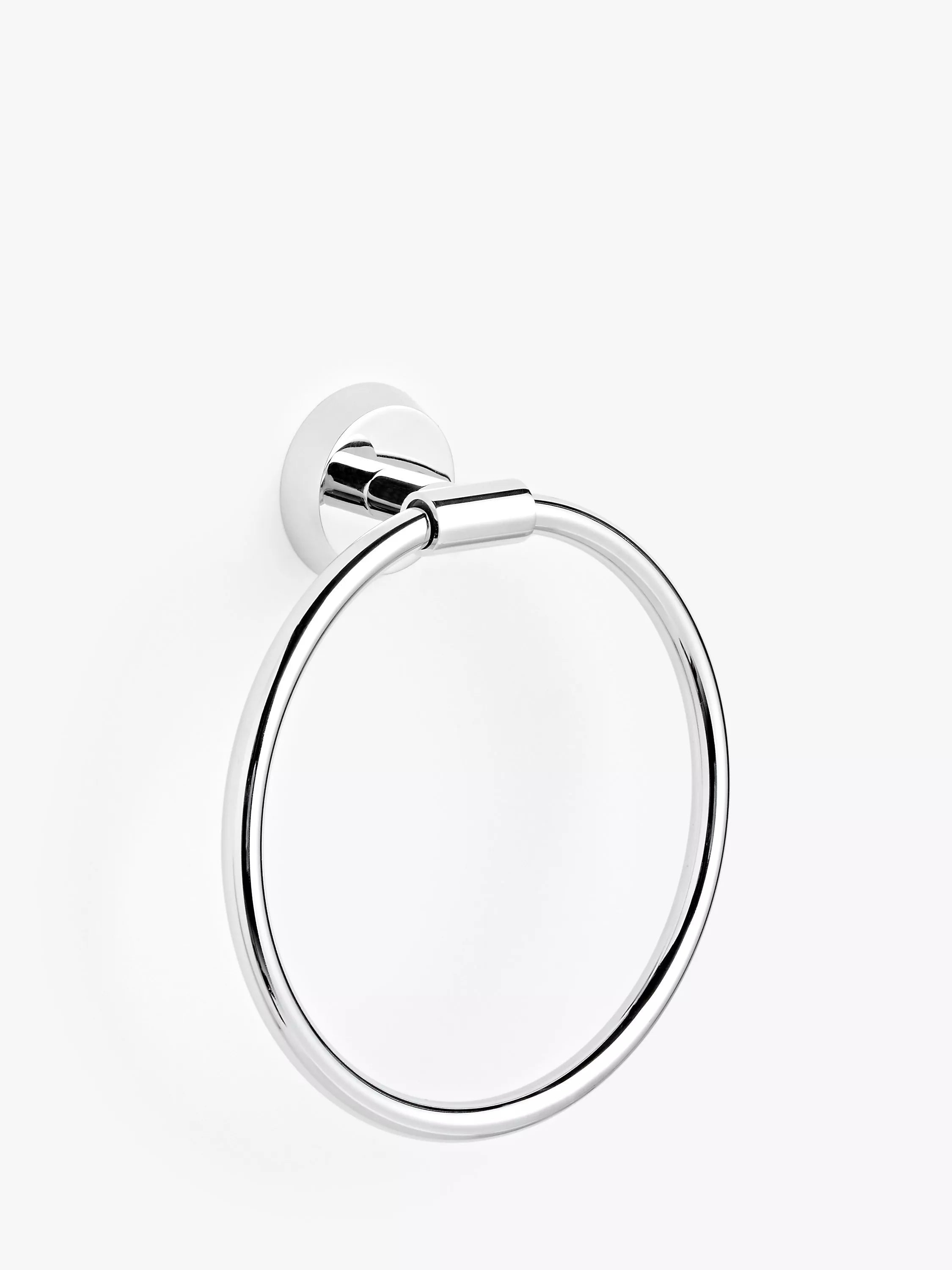John Lewis Elegance towel ring silver, UK version