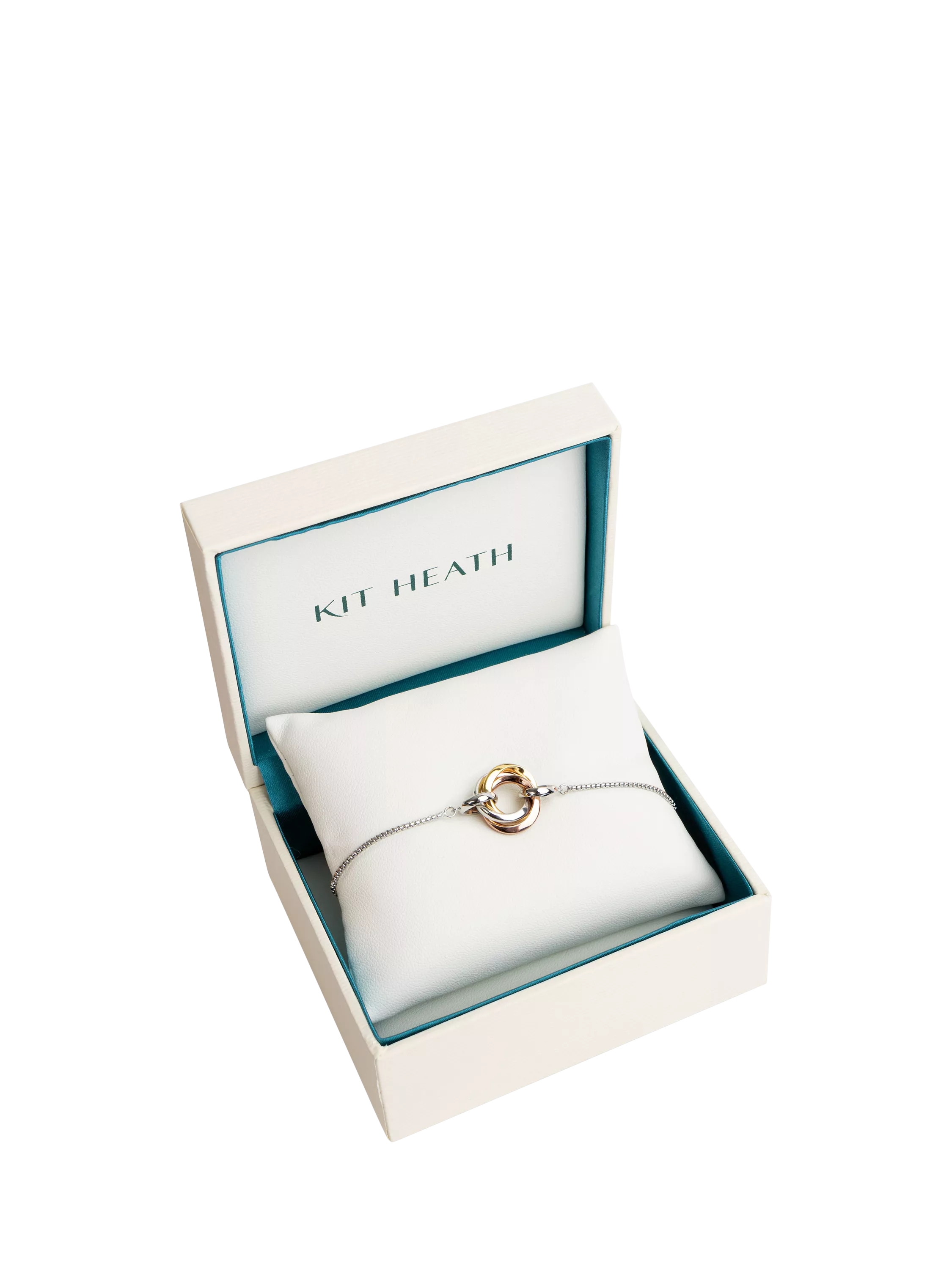 Kit Heath tri-colour trilogy chain bracelet, imported from the UK