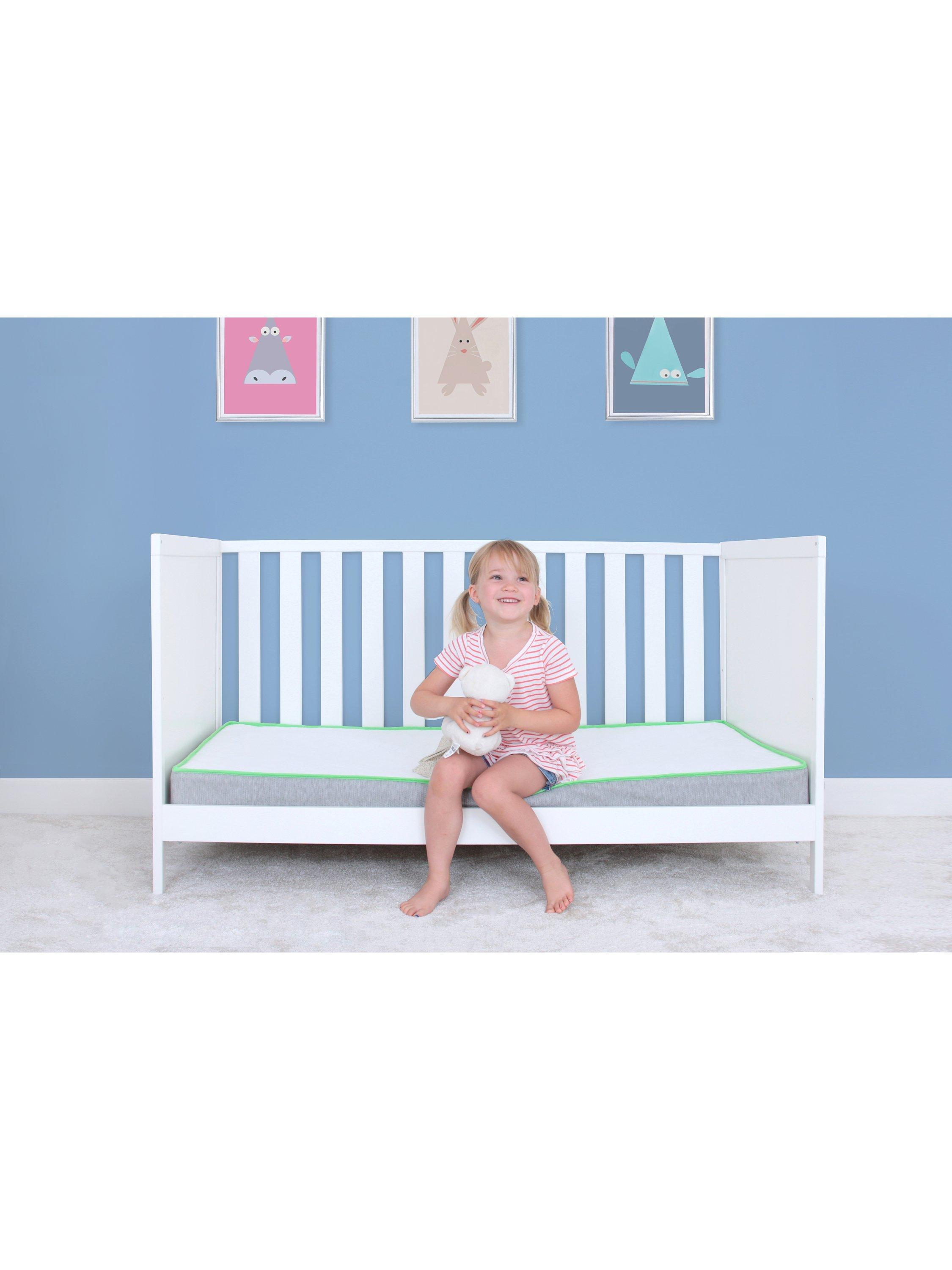 Kub Charm Eco Luxury cot mattress 120x60cm (British brand)