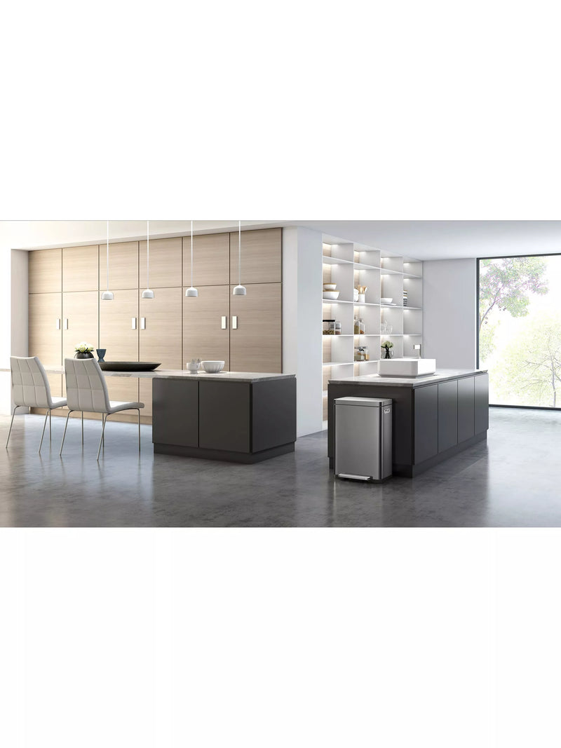EKO pedal bin dark grey 45L - British product