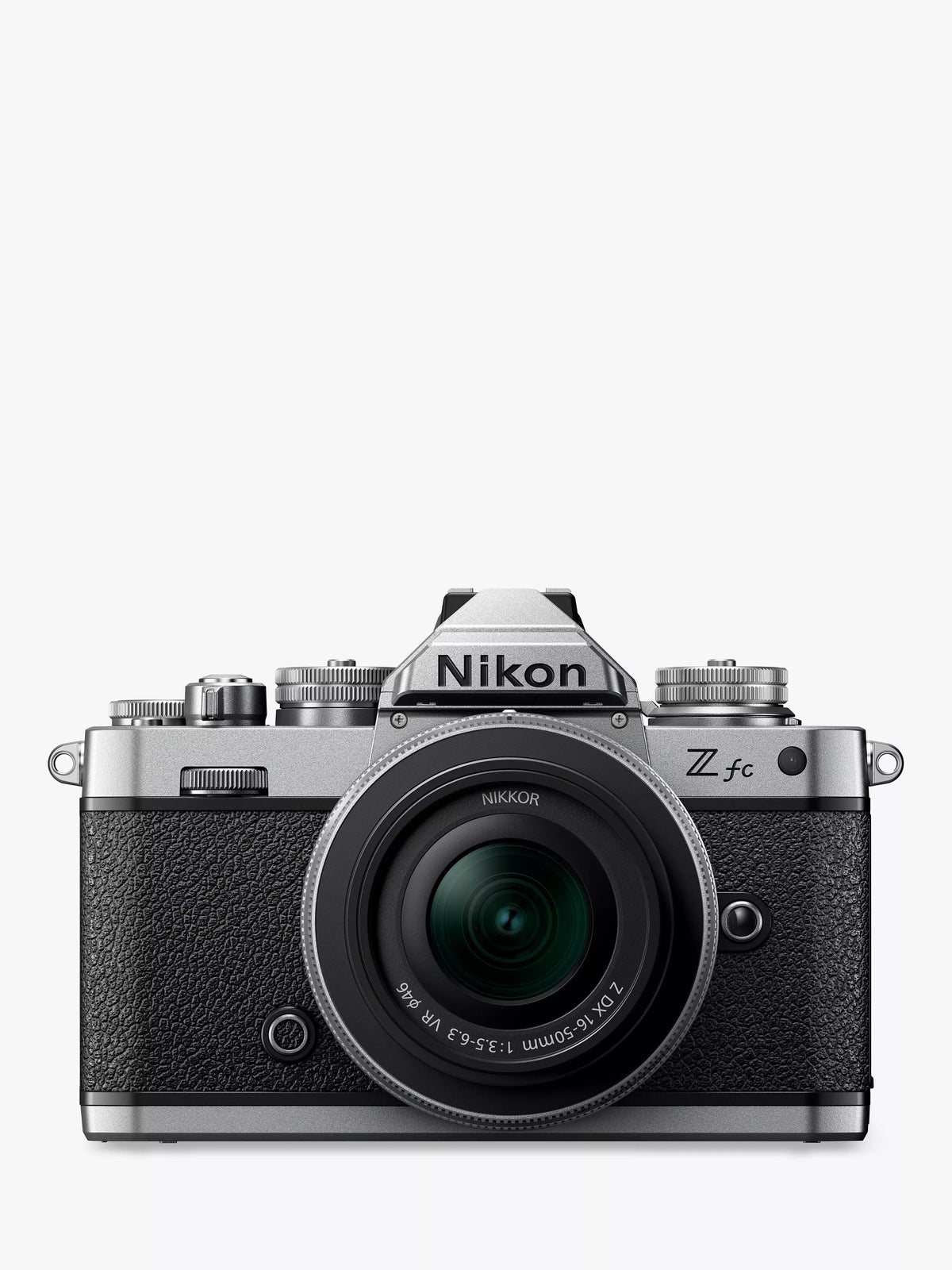Nikon Z fc mirrorless camera with 16-50mm and 50-250mm lenses (British brand)