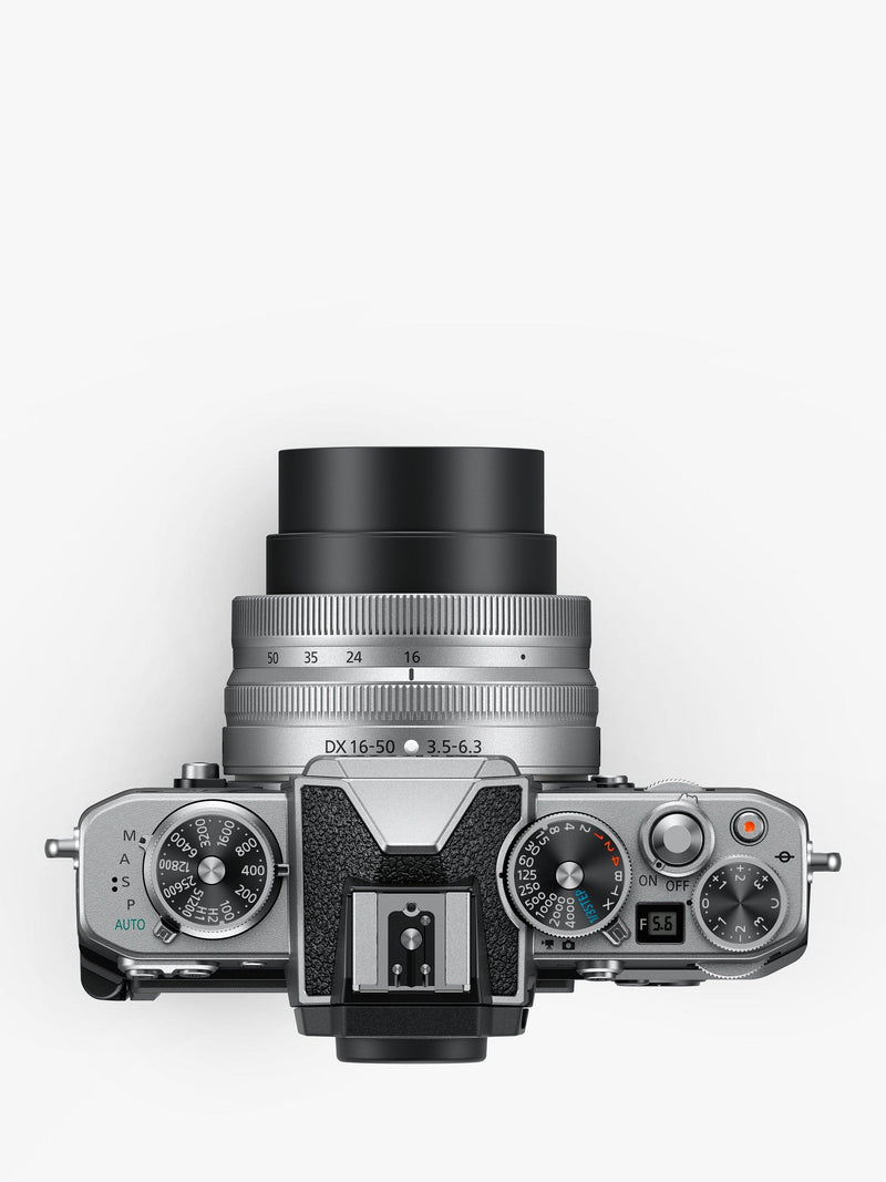 Nikon Z fc mirrorless camera with 16-50mm and 50-250mm lenses (British brand)