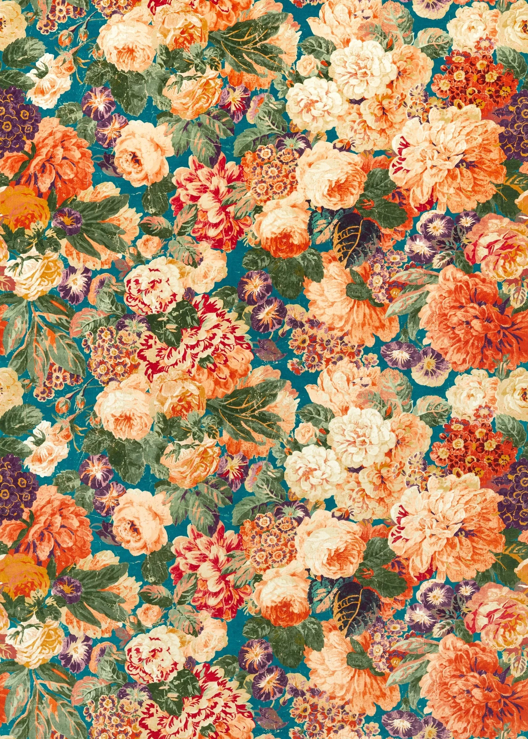 Sanderson Very Rose & Peony furnishing fabric, UK version
