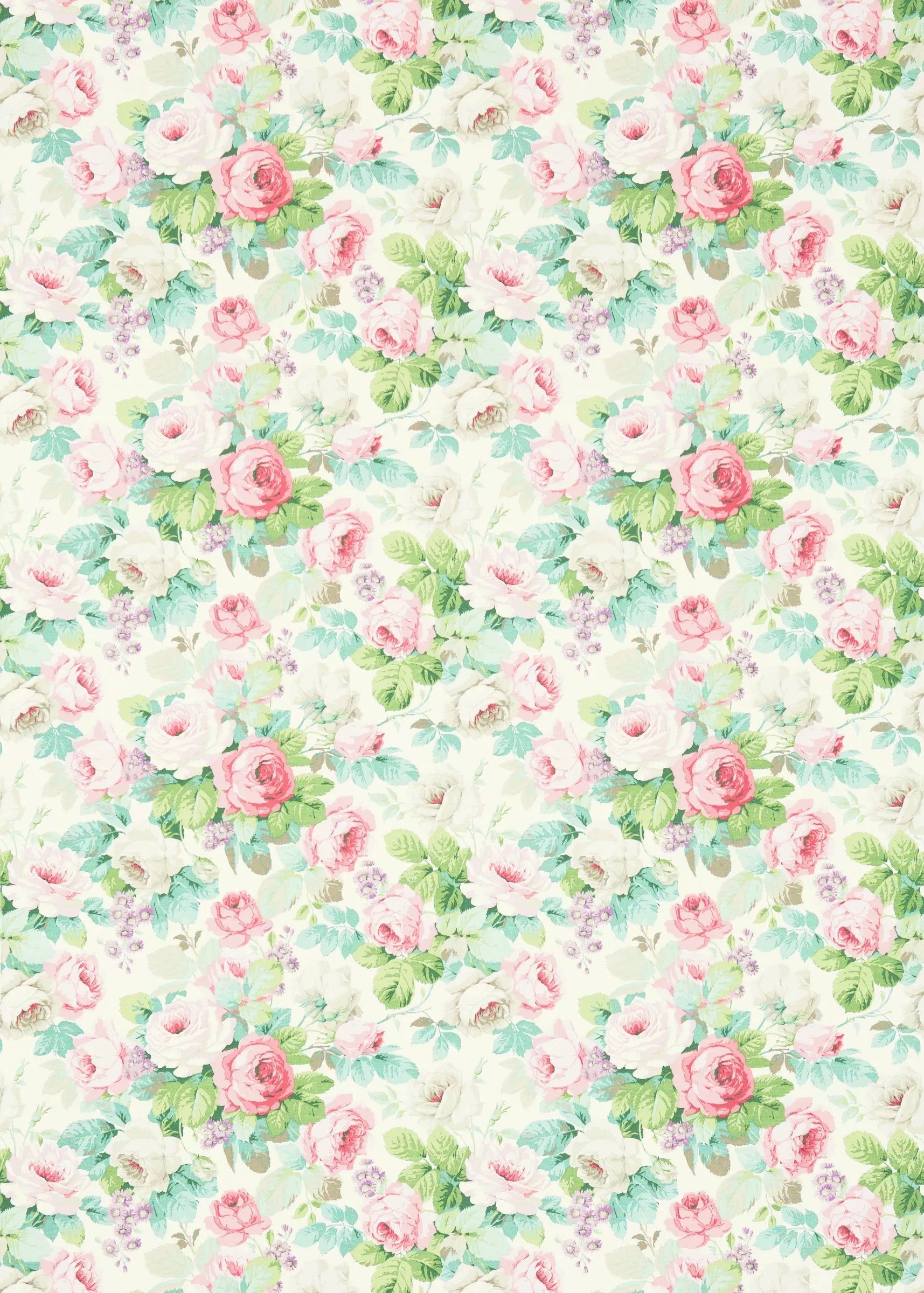 Sanderson Chelsea Floral Furnishing Fabric 139cm