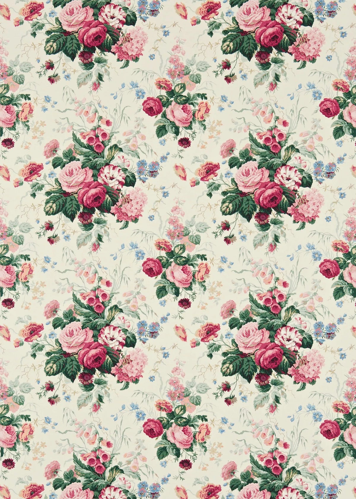 Sanderson Stapleton Park floral furnishing fabric (British brand)