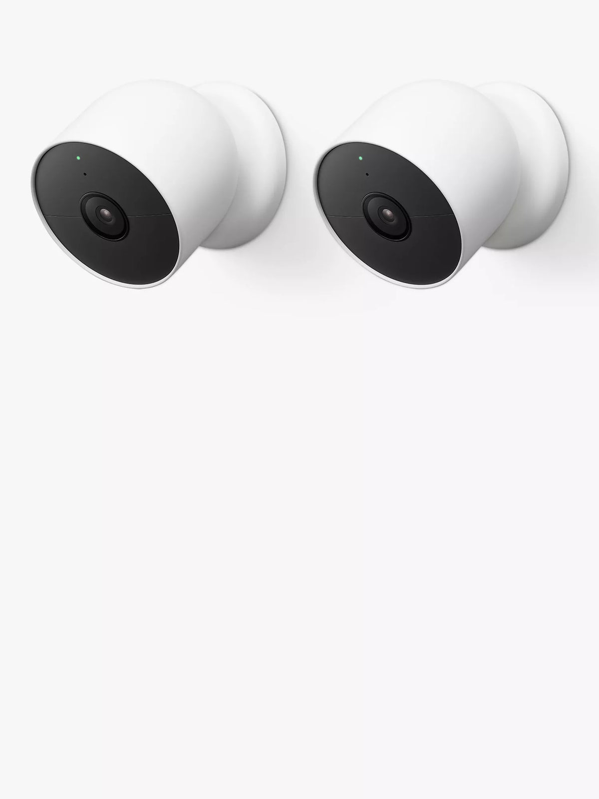 Google Nest Cam security camera 2-pack battery-powered - British product