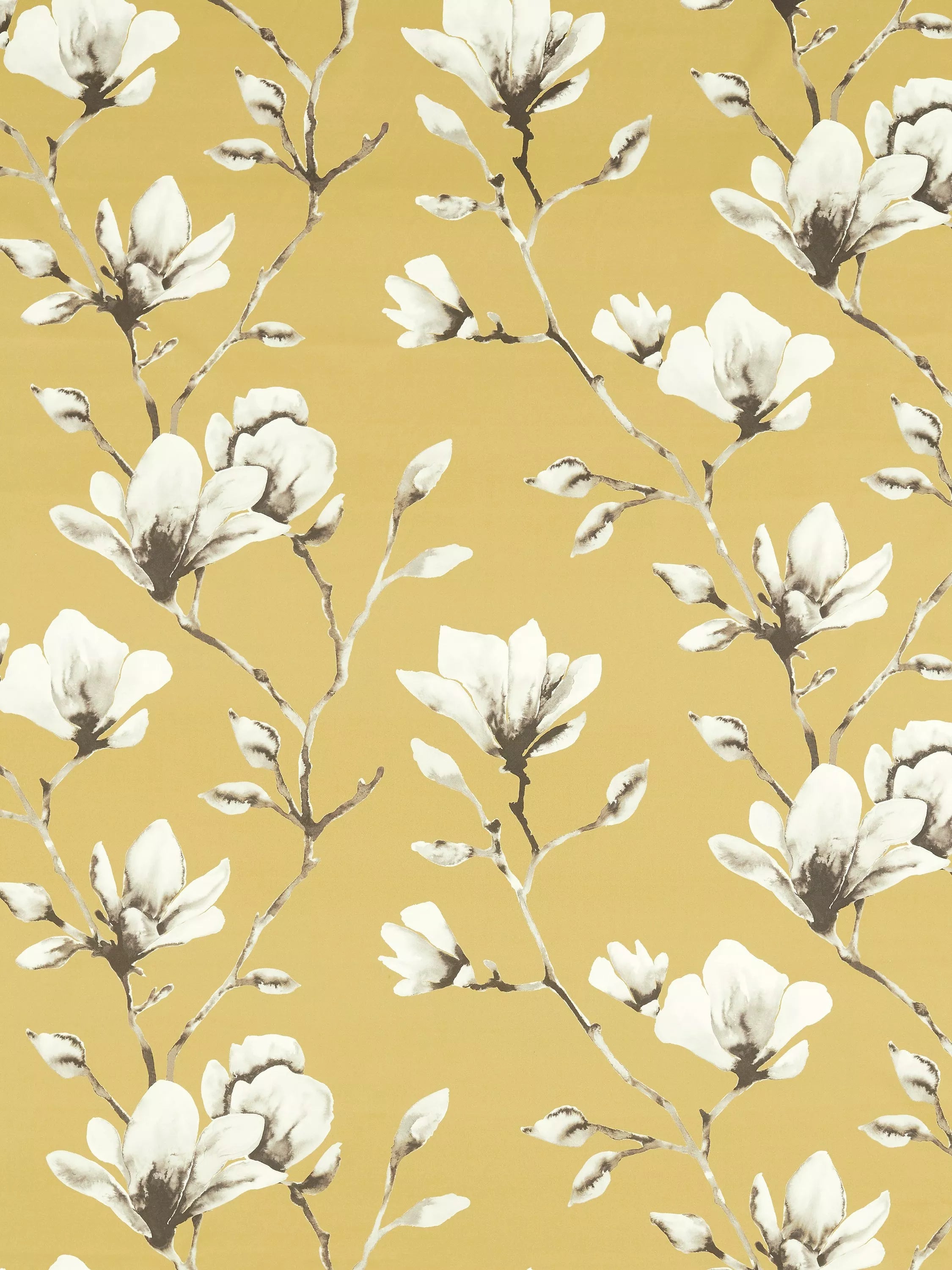 Harlequin Lotus furnishing fabric cotton satin - British product