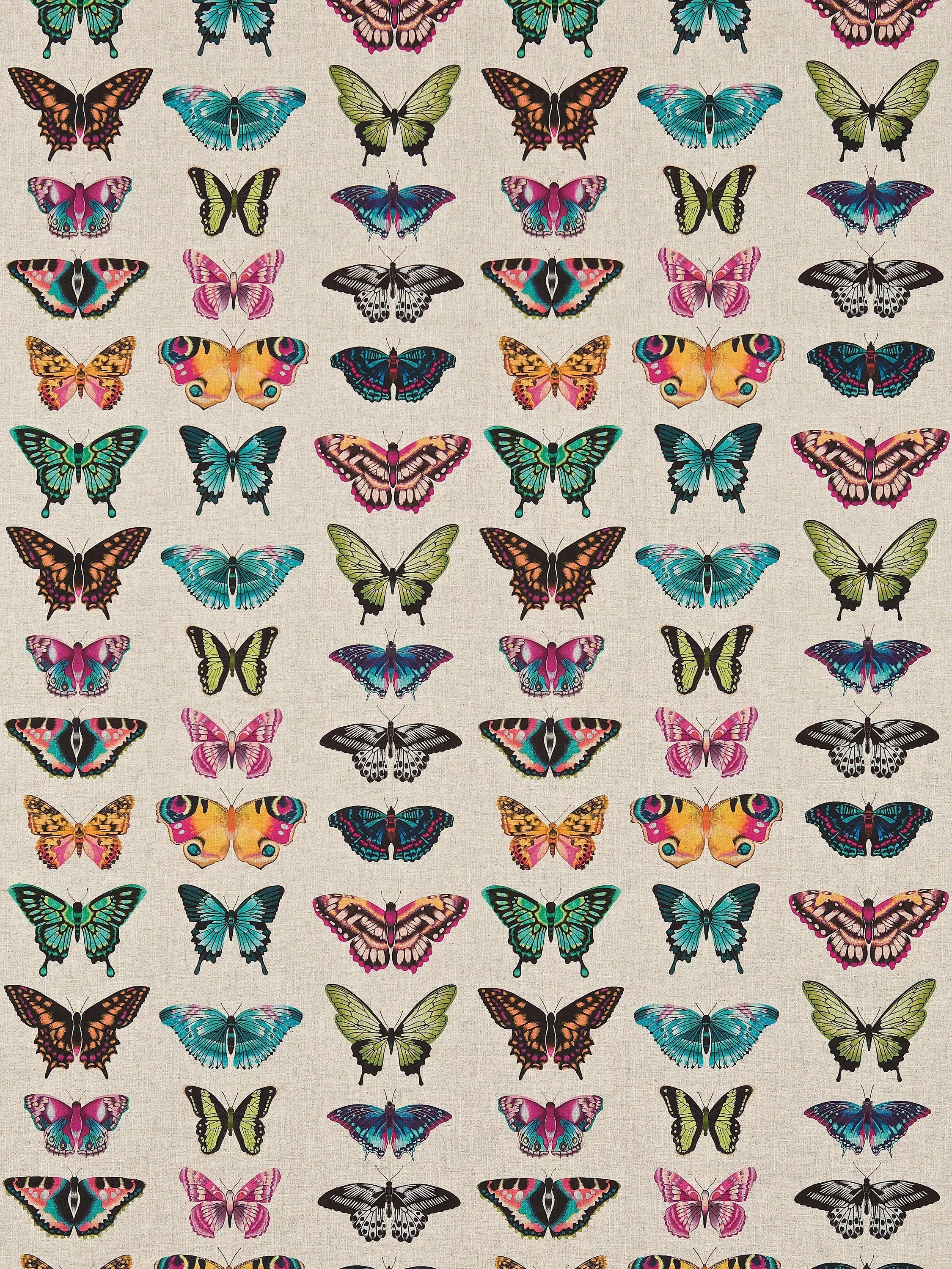 Harlequin Papilio butterfly furnishing fabric 137cm wide - British product