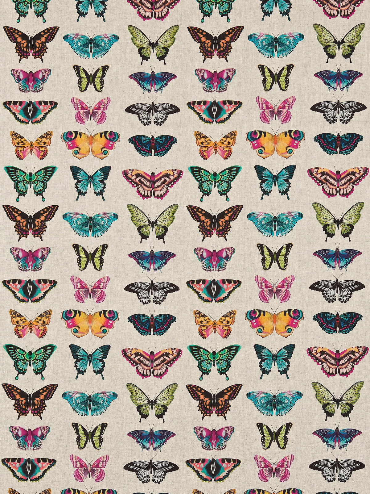 Harlequin Papilio butterfly furnishing fabric 137cm wide - British product