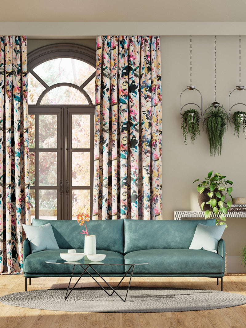 Harlequin Dance Of Adornment furnishing fabric - British product