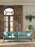 Harlequin Acropora furnishing fabric with floral pattern - British product