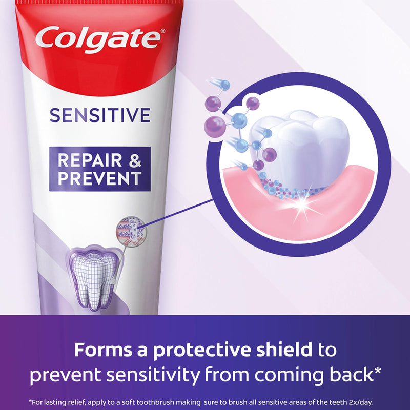 Colgate Sensitive Repair & Prevent toothpaste 75ml (British brand)