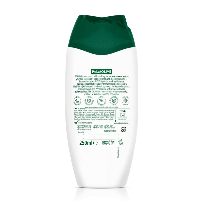 Palmolive Milk & Honey shower gel 250ml, imported from the UK