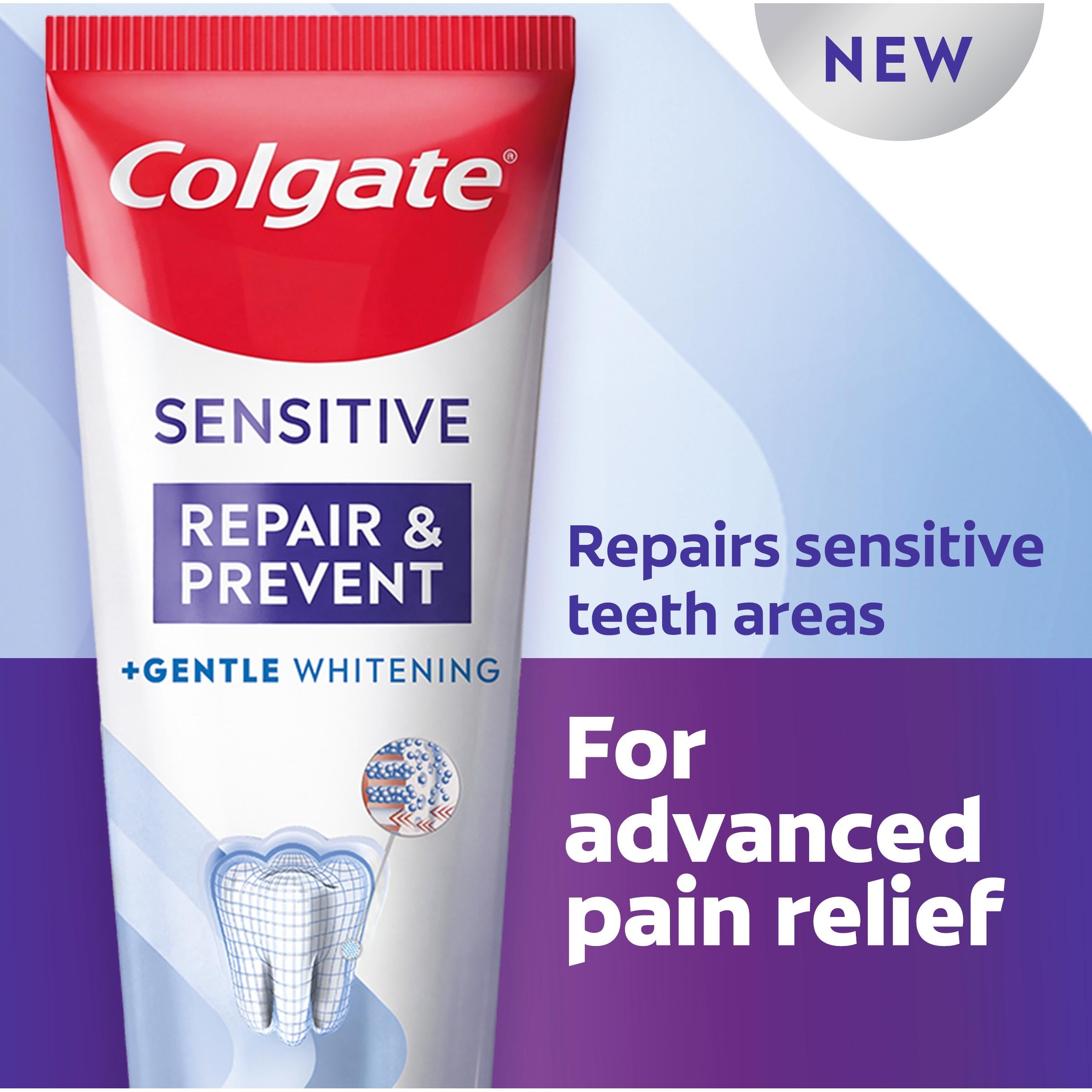 Colgate sensitive repair toothpaste 75ml (British brand)