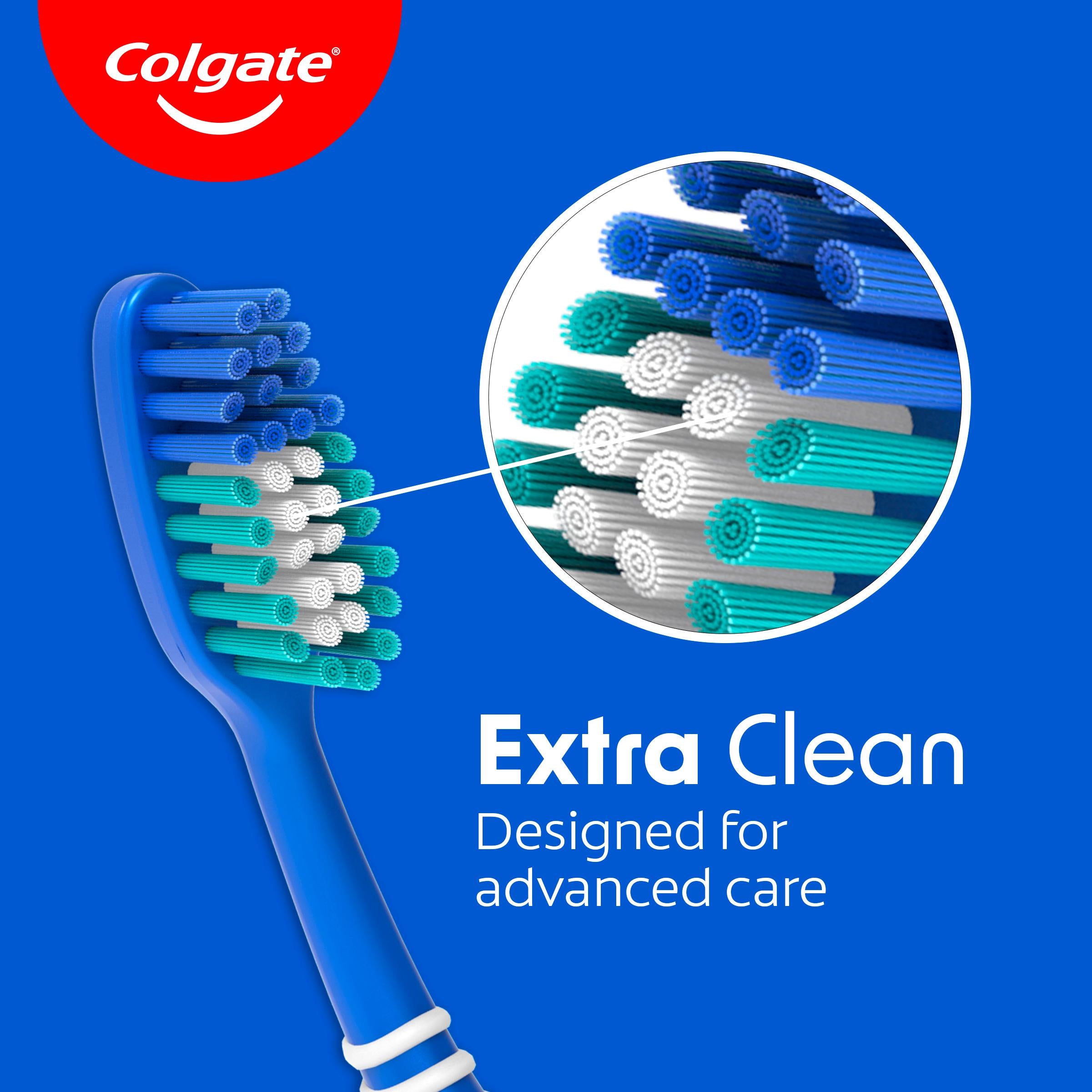 Colgate Premier Clean Medium Toothbrush Pack x2 - British product