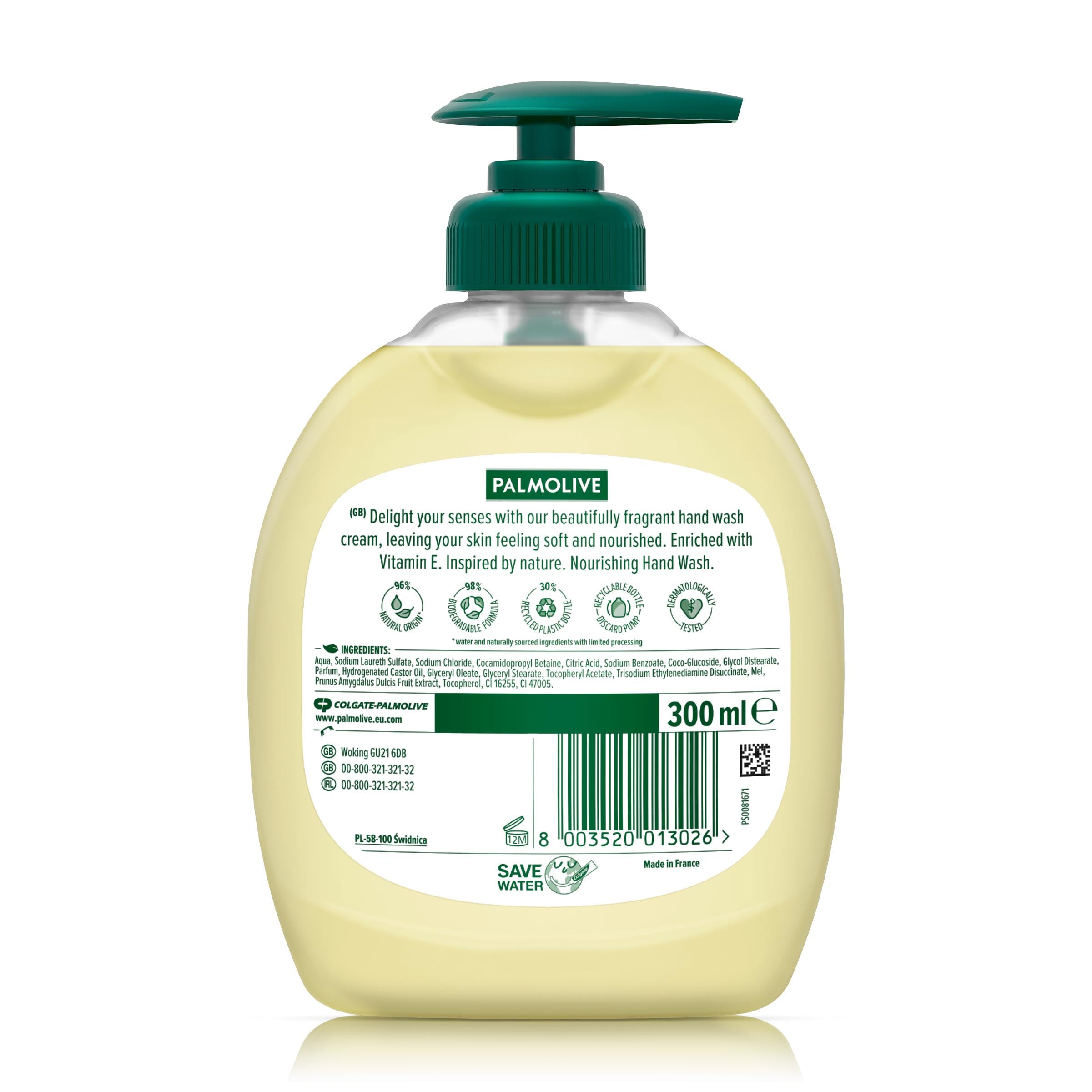 Palmolive Milk & Honey handwash 300ml (British brand)