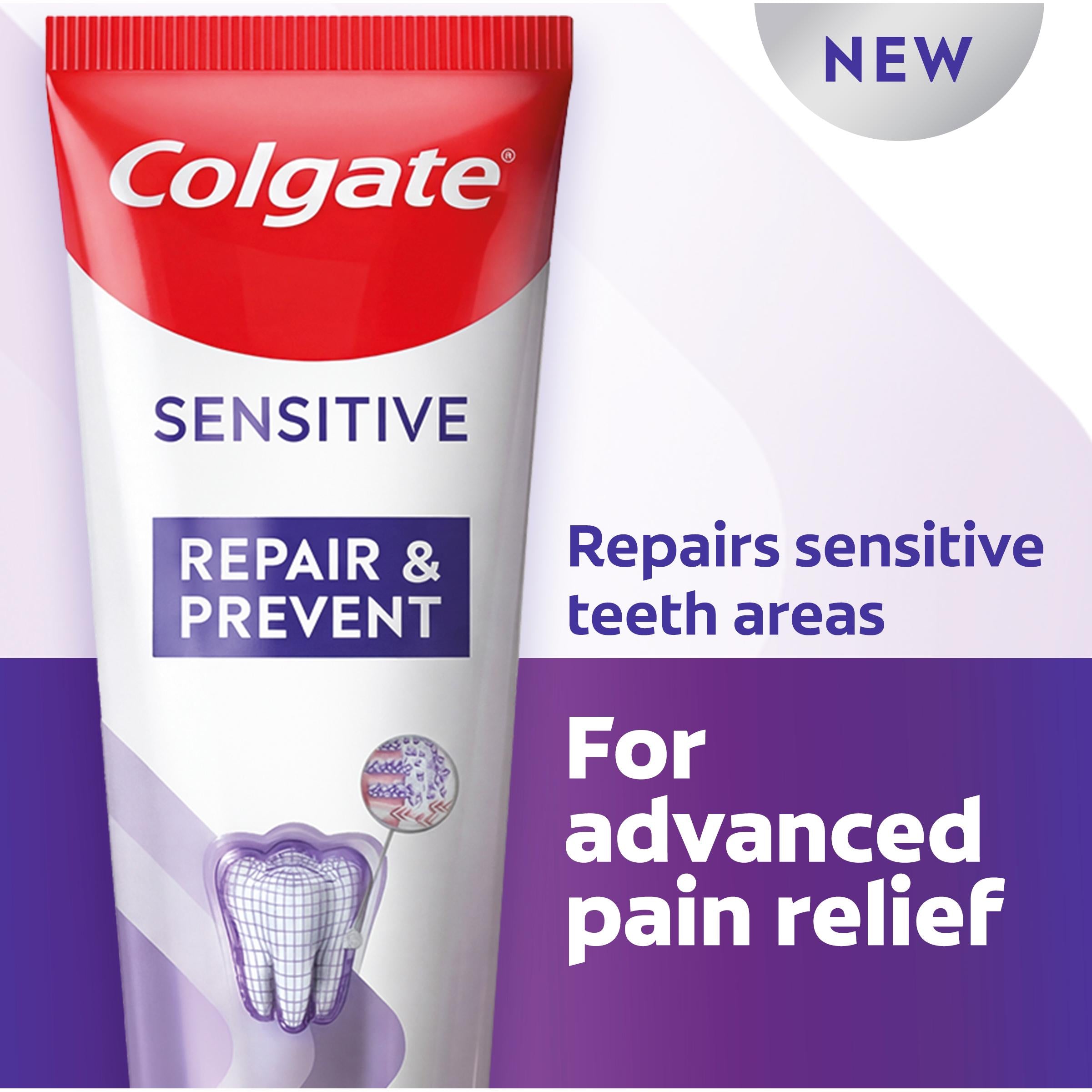 Colgate Sensitive Repair & Prevent toothpaste 75ml (British brand)