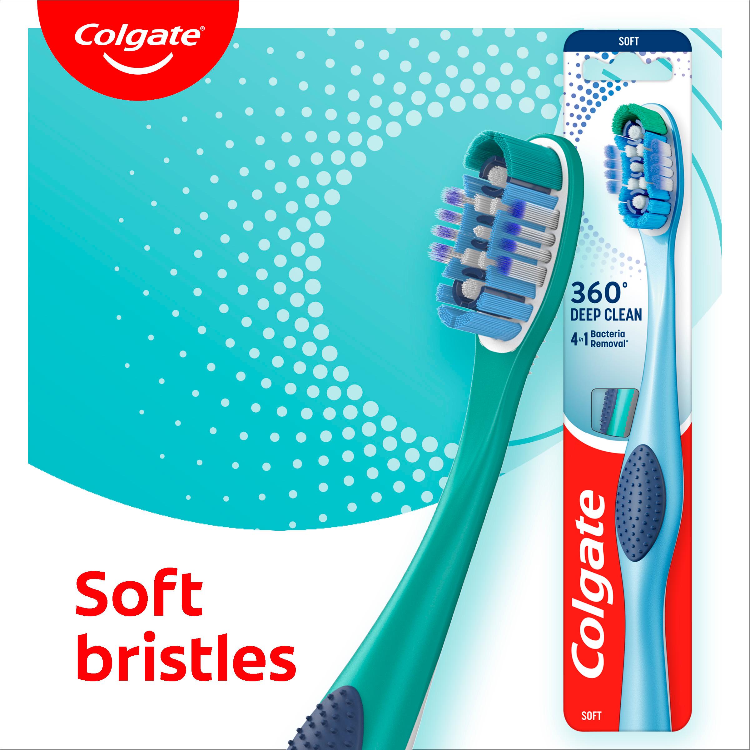 Colgate 360 deep clean toothbrush 4 pack (British brand)