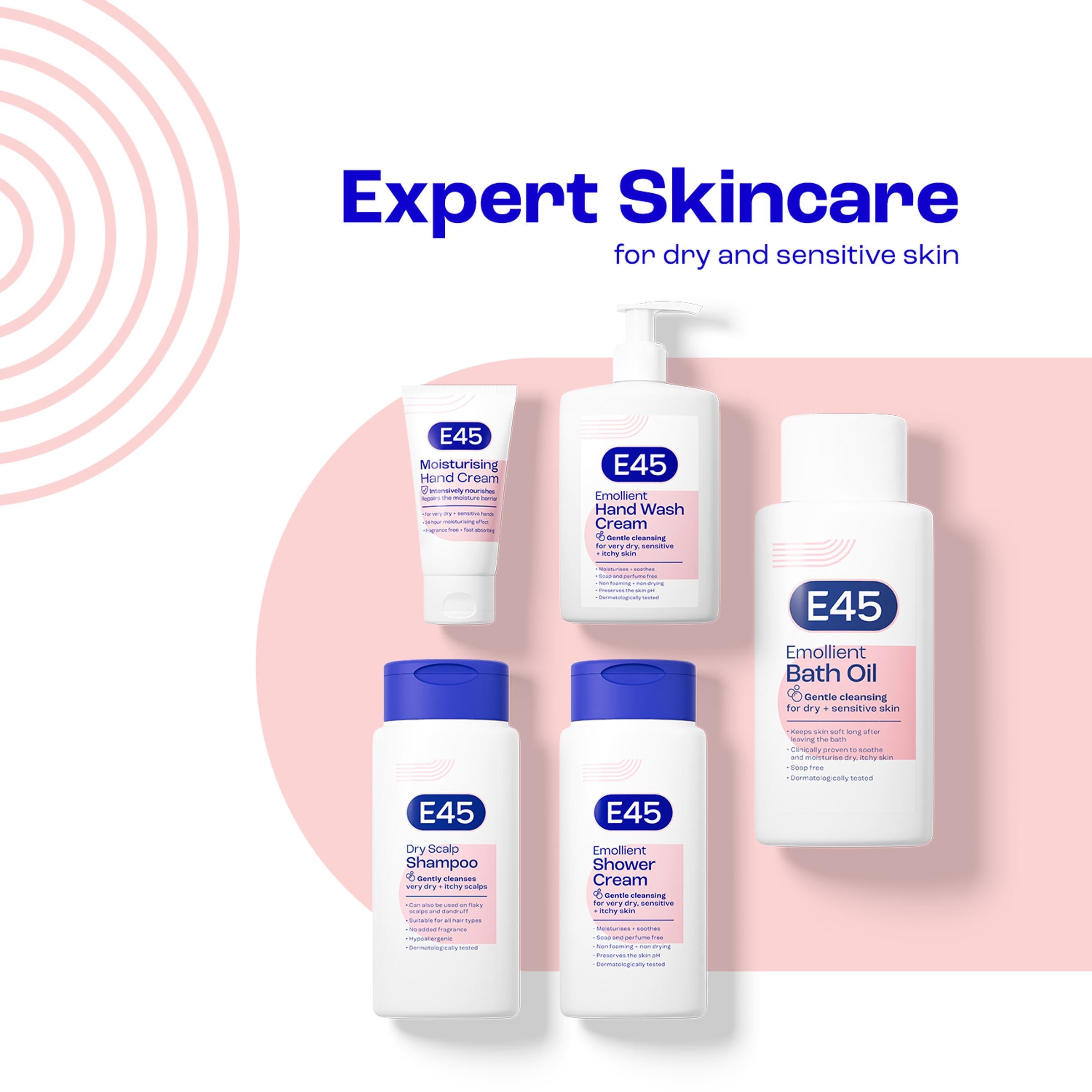 E45 Dry Scalp Shampoo 200ml (British brand)