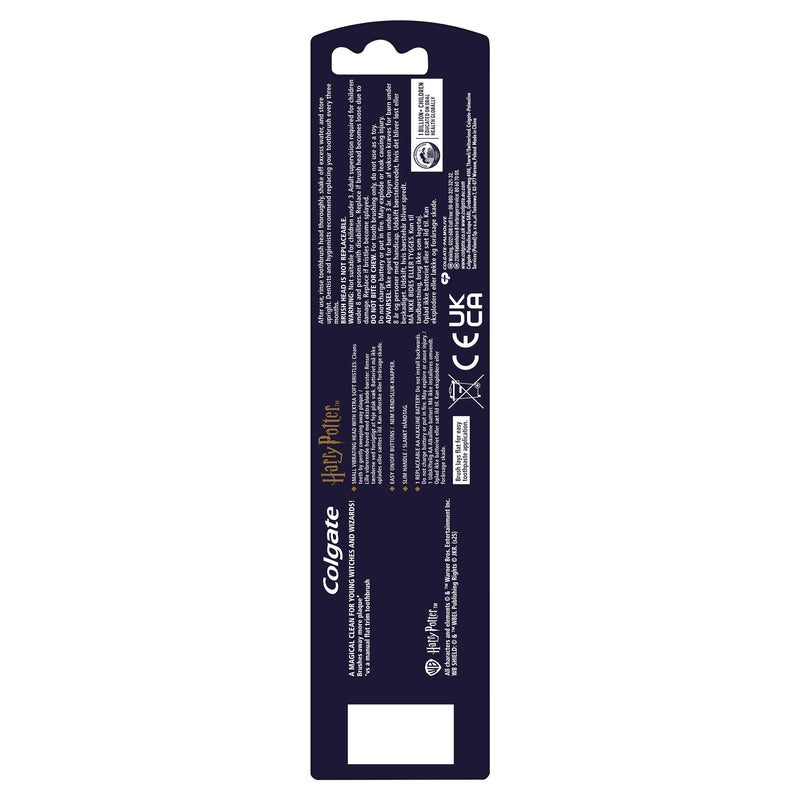Colgate Harry Potter Sonic kids battery toothbrush - British product