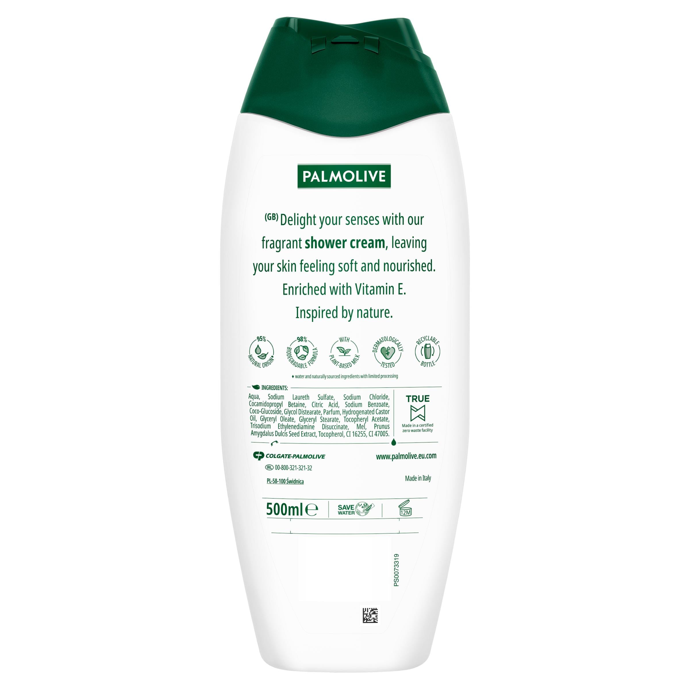 Palmolive shower gel Milk & Honey 450ml - British product