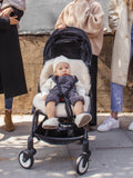 BINIBAMBA merino sheepskin newborn pram liner (British brand)