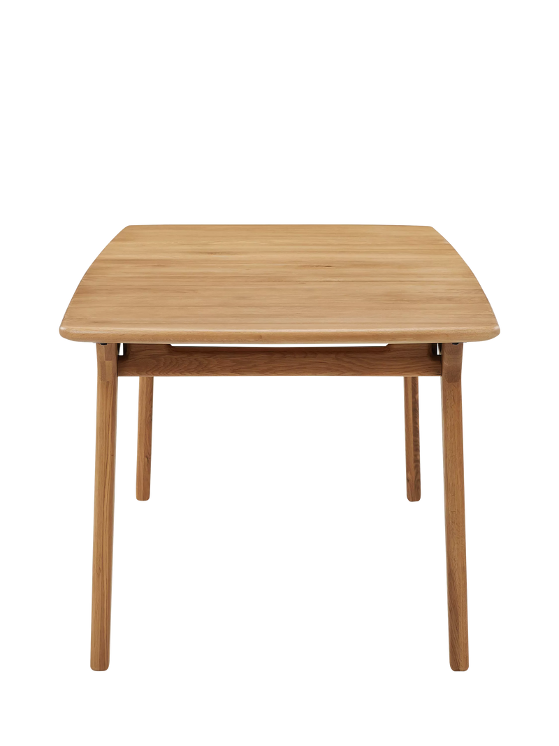 John Lewis X-Ray leather dining chair oak finish, UK version