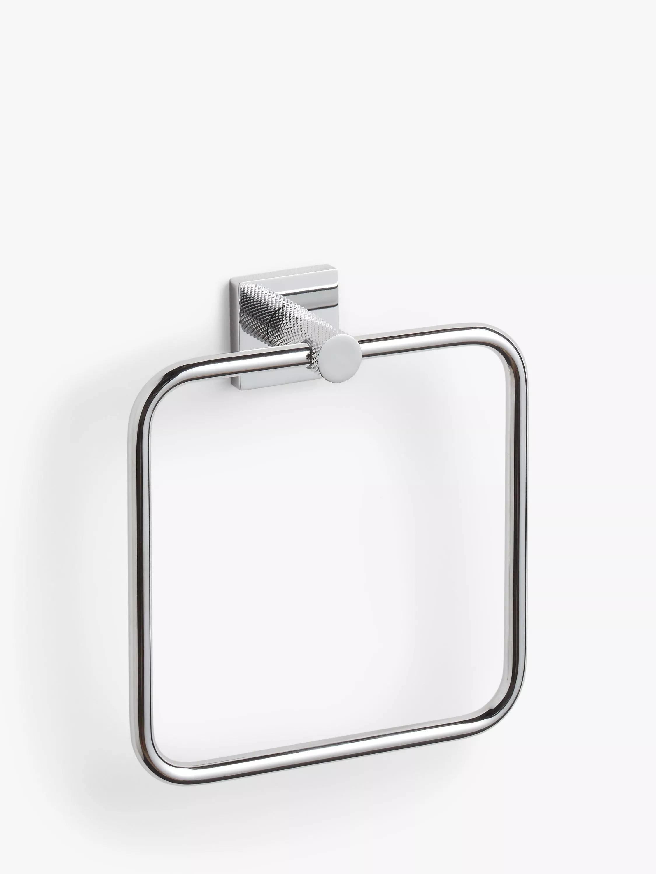 John Lewis Lux towel ring wall-mounted brass (British brand)