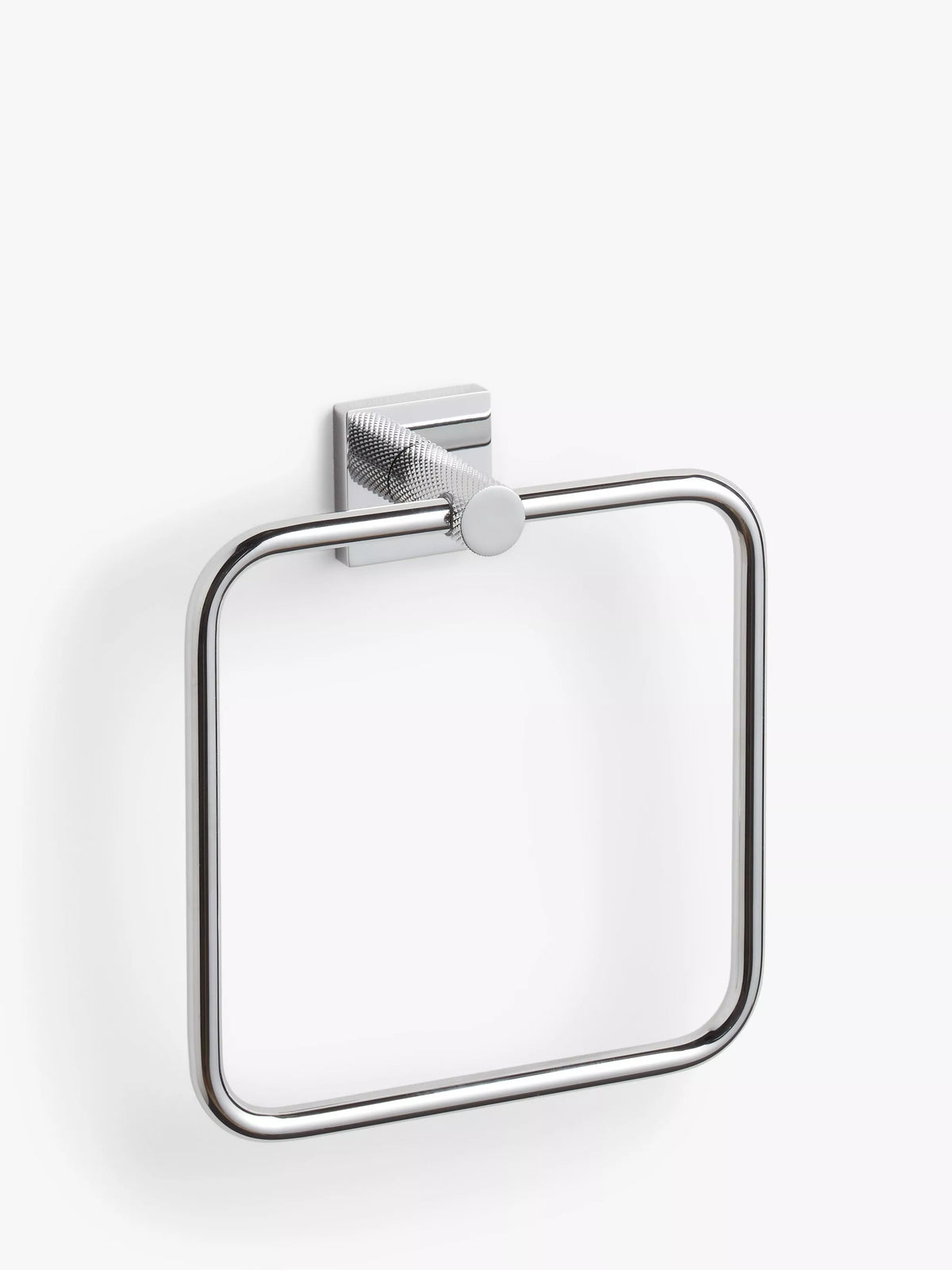 John Lewis Lux towel ring wall-mounted brass (British brand)