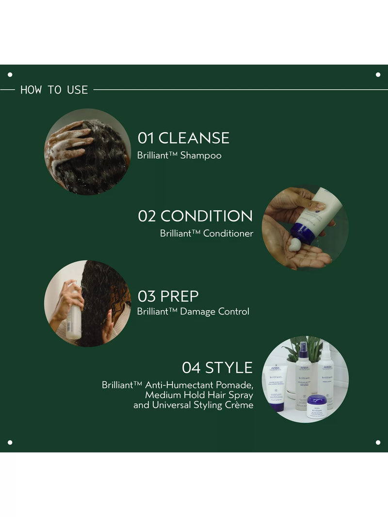 Aveda Brilliant Universal styling cream 150ml, imported from the UK