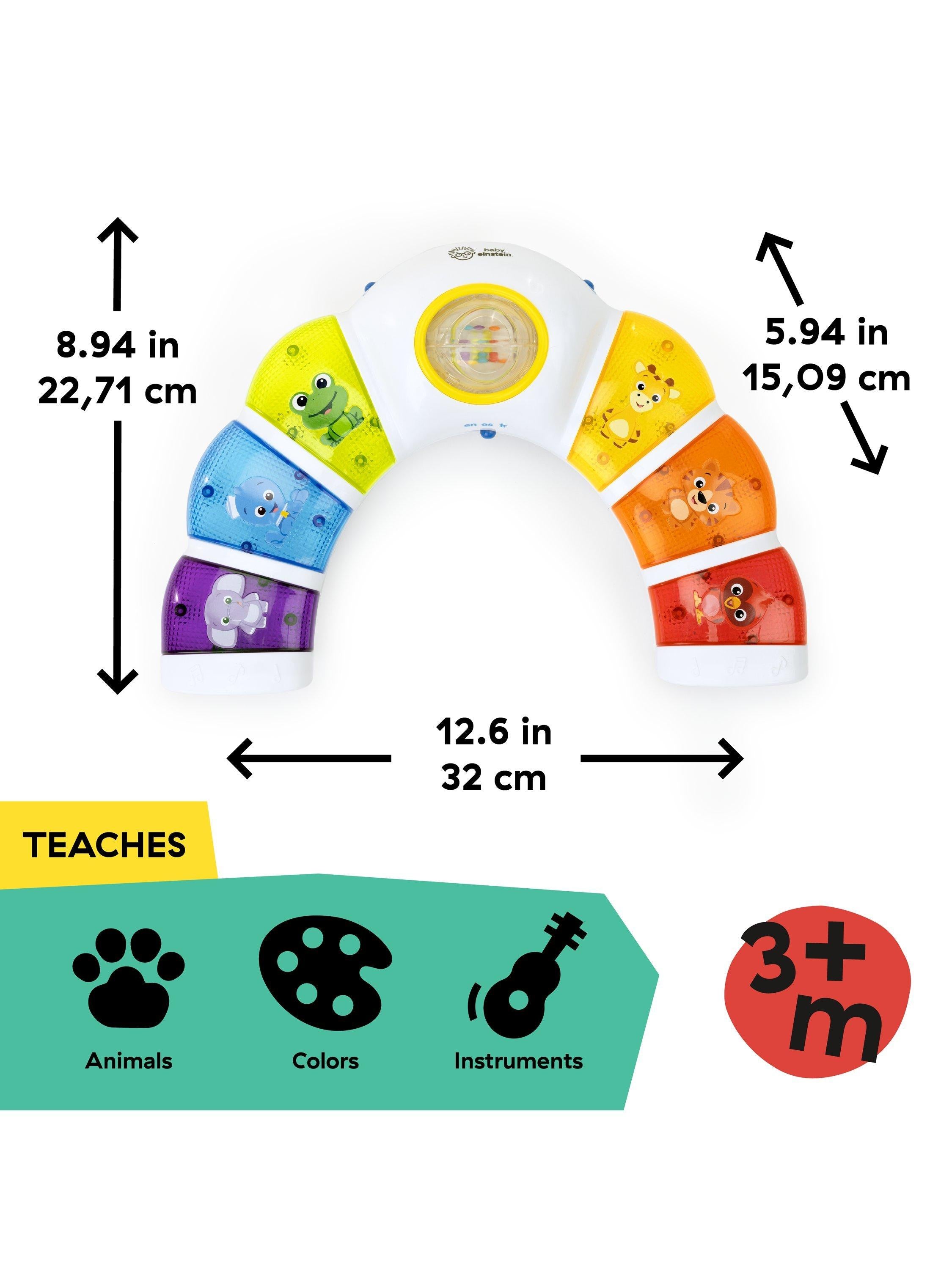 Baby Einstein glow and discover light bar activity toy - British product