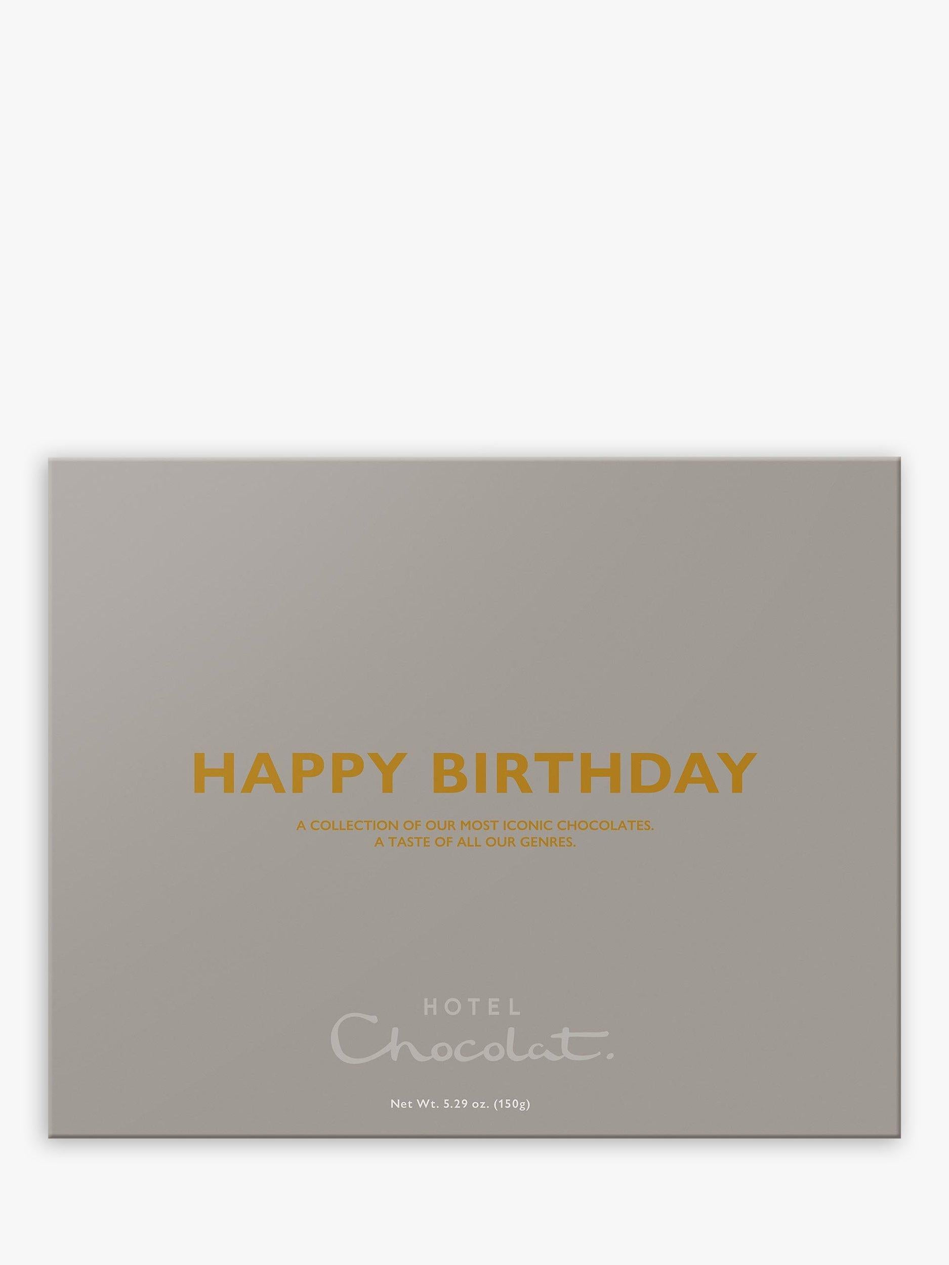 Hotel Chocolat Happy Birthday Signature Box 150g, UK version