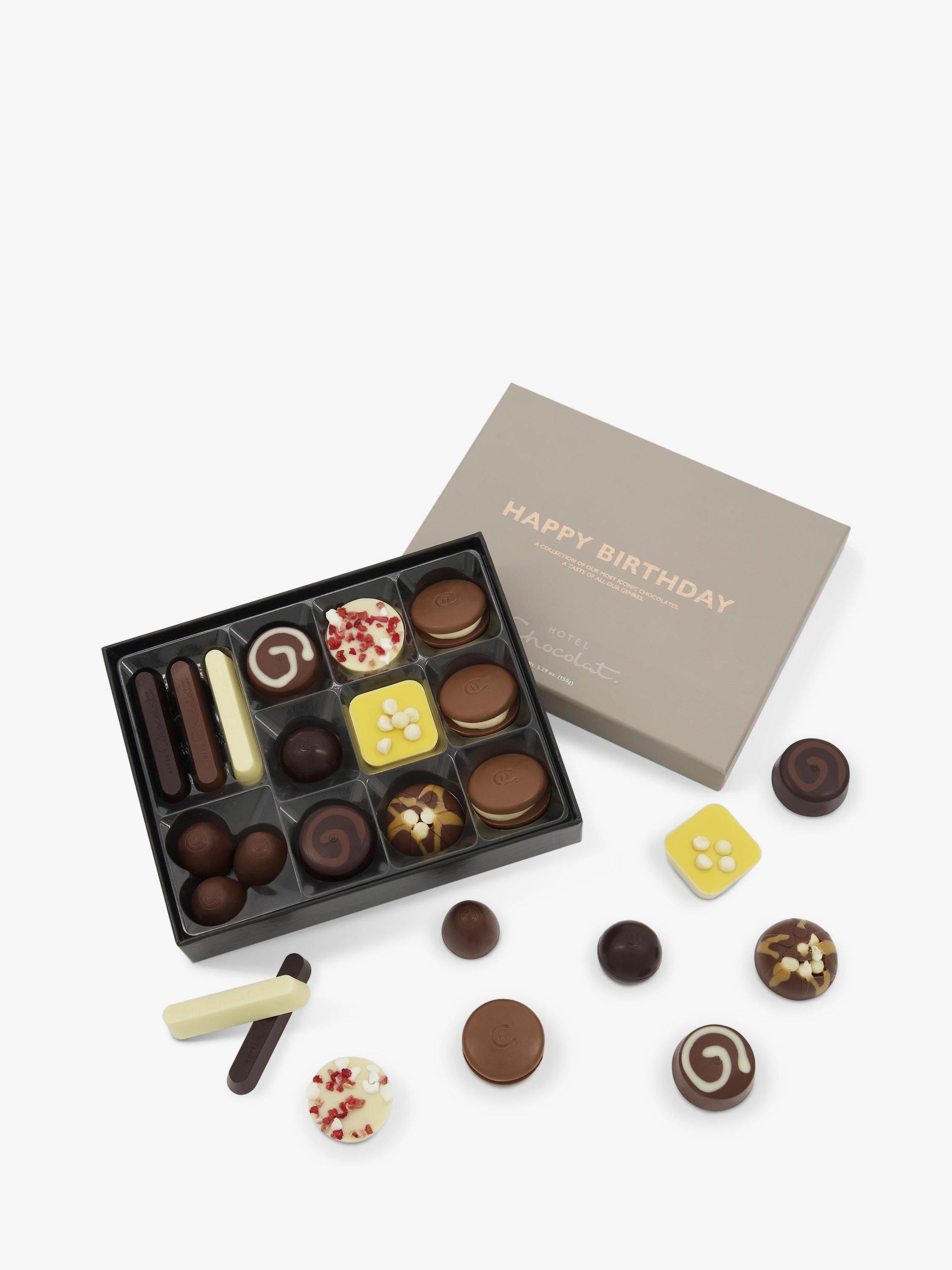 Hotel Chocolat Happy Birthday Signature Box 150g, UK version