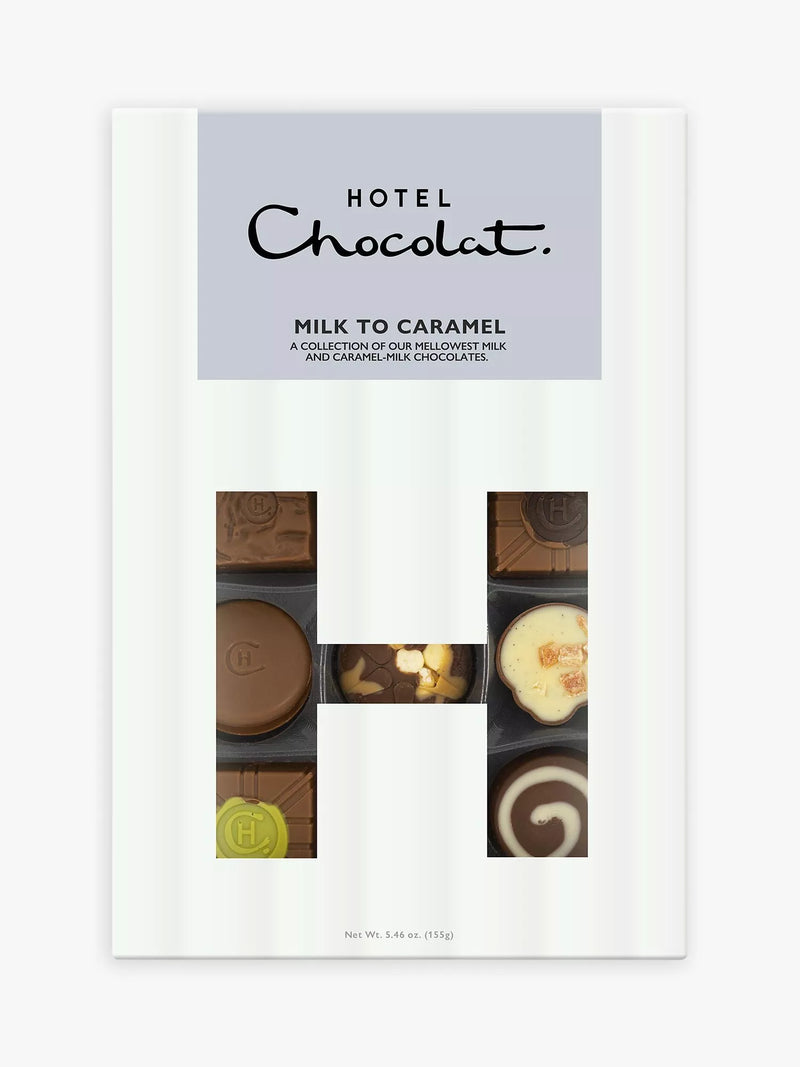 Hotel Chocolat Milk to Caramel H-Box chocolate box 155g, UK version