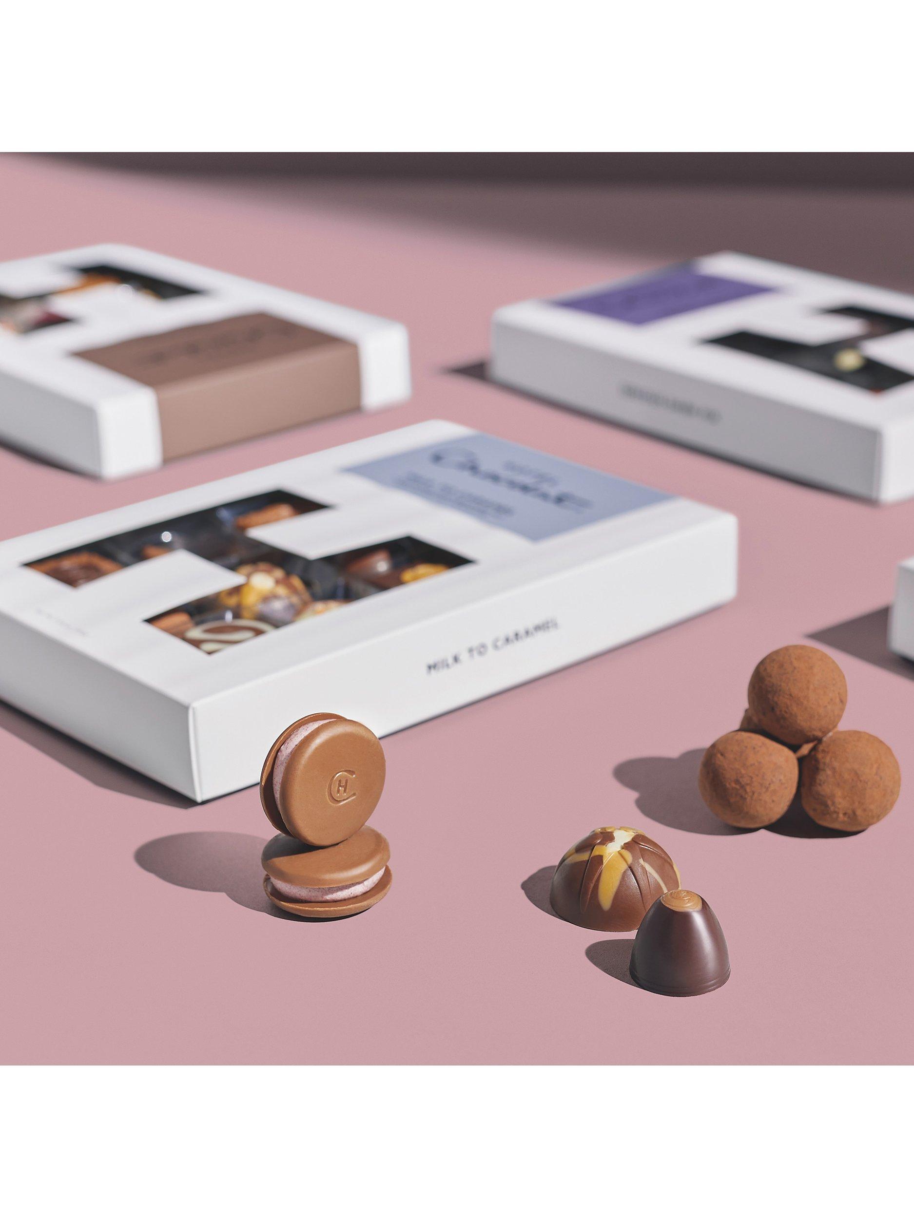 Hotel Chocolat patisserie-inspired chocolate box with 14 assorted flavours, 180g, UK version