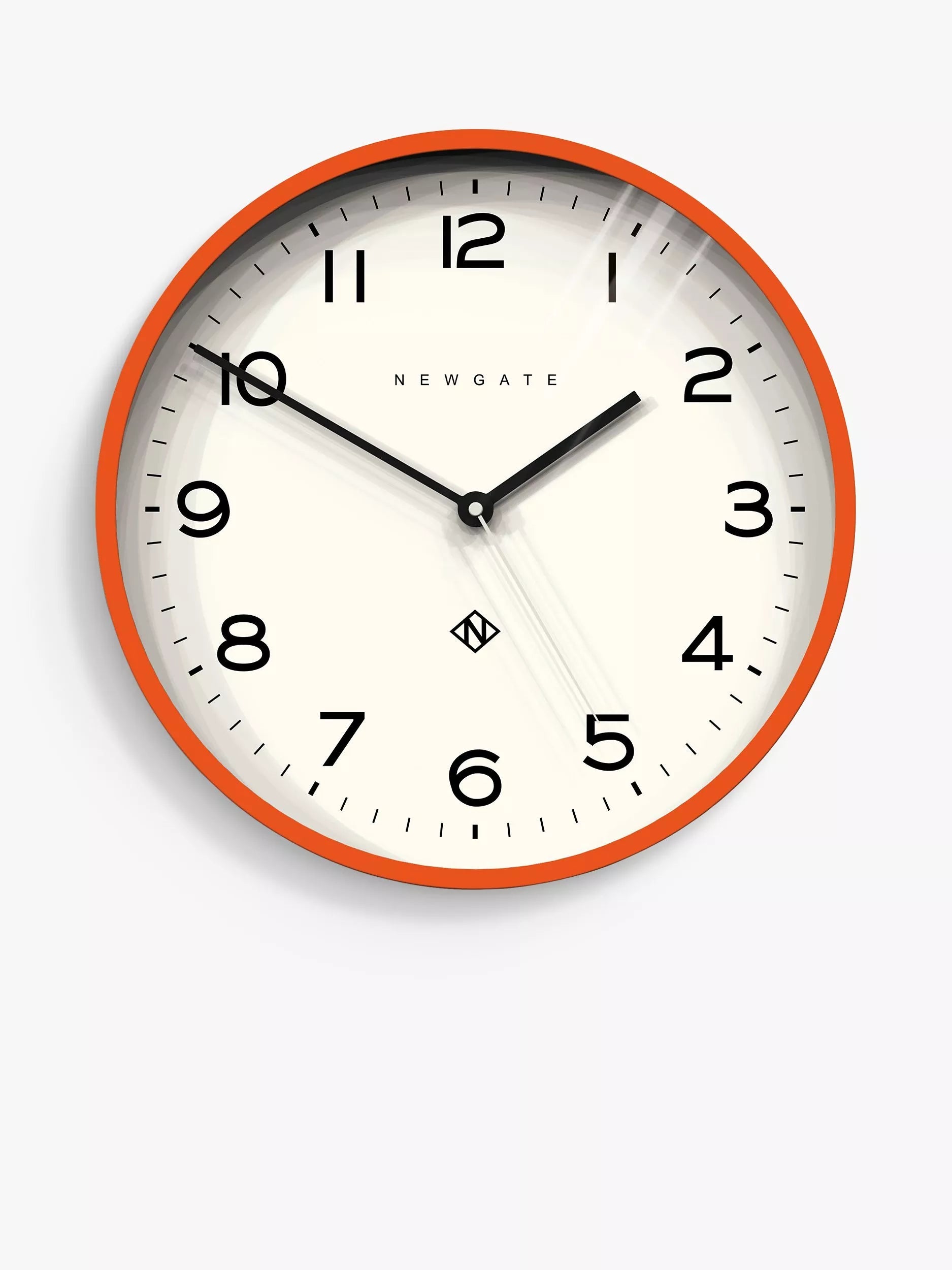 Newgate Clocks Echo Number Three Analogue Wall Clock, 37cm