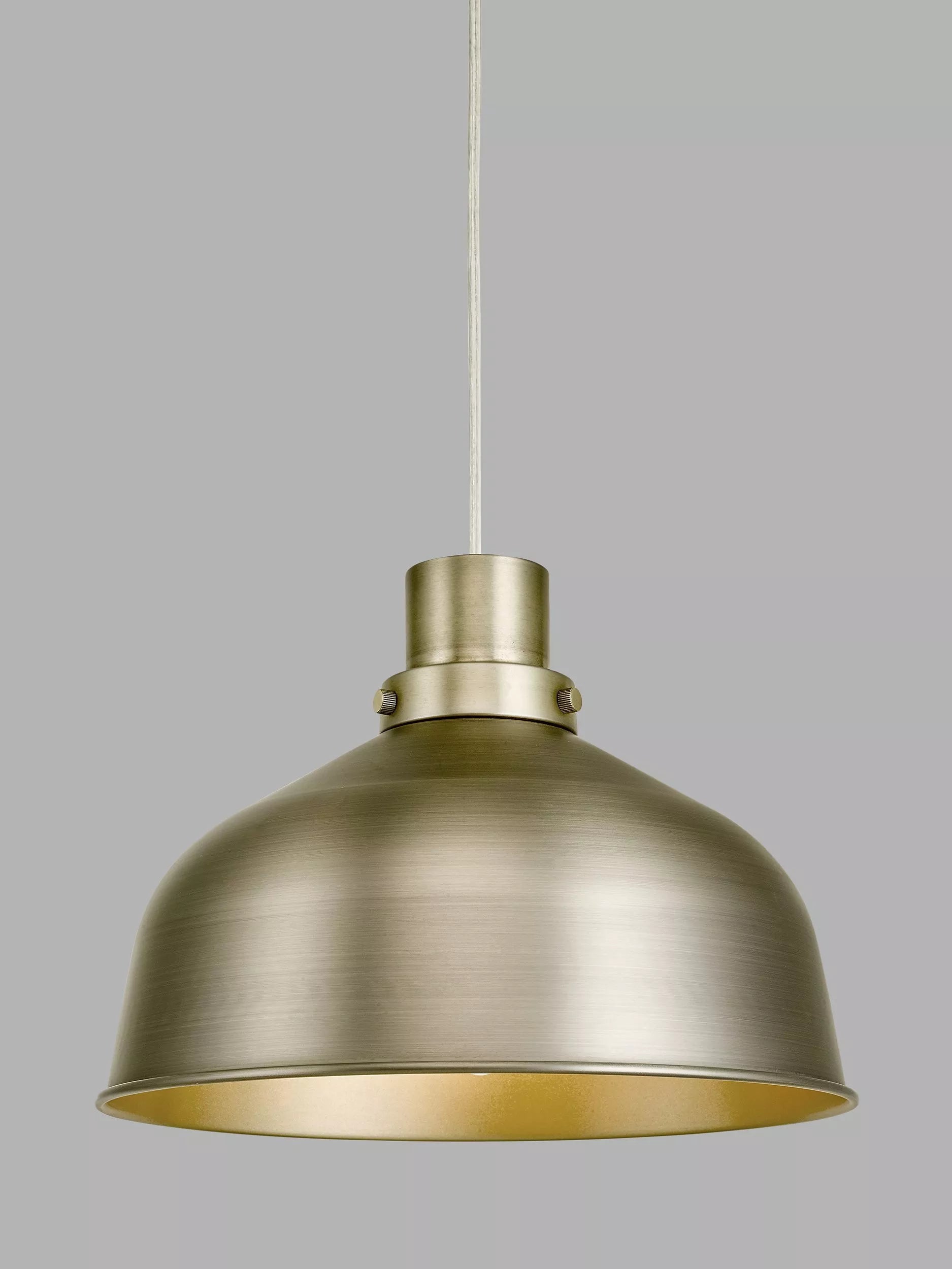 John Lewis dome ceiling shade antique finish - British product