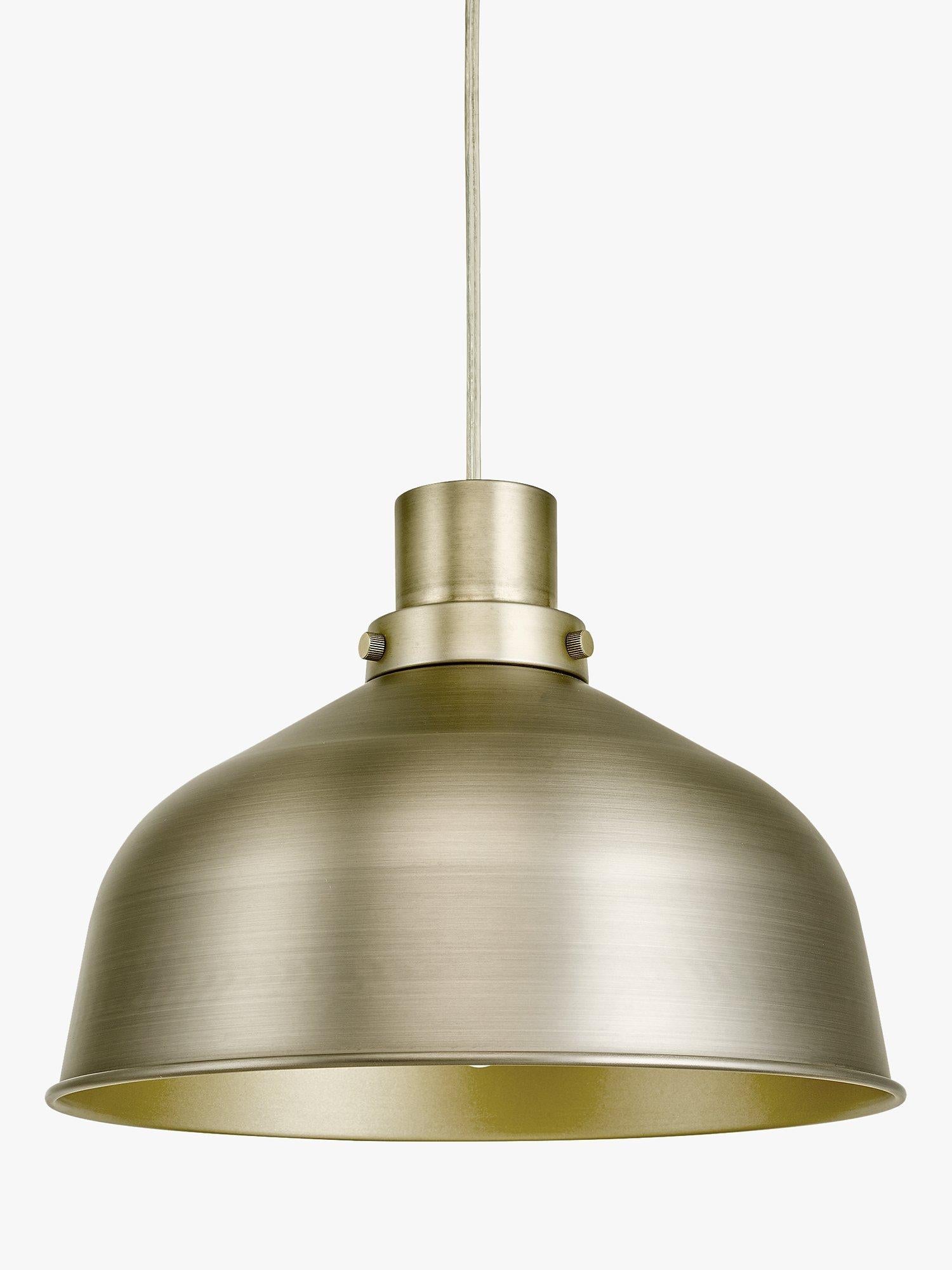 John Lewis dome ceiling shade antique finish - British product