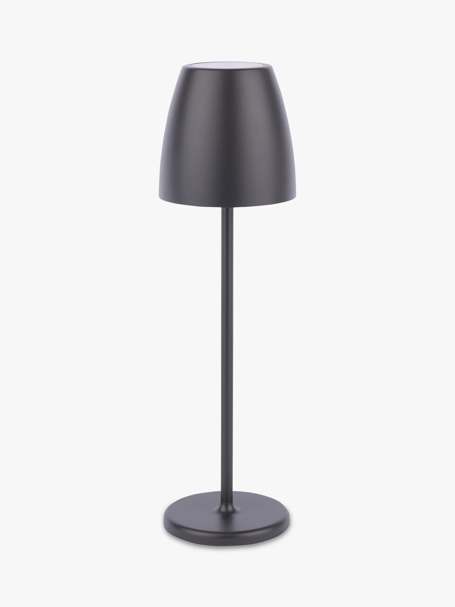 Där Munich LED rechargeable outdoor table lamp black (British brand)
