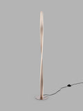 John Lewis Twist LED floor lamp brushed aluminium (British brand)