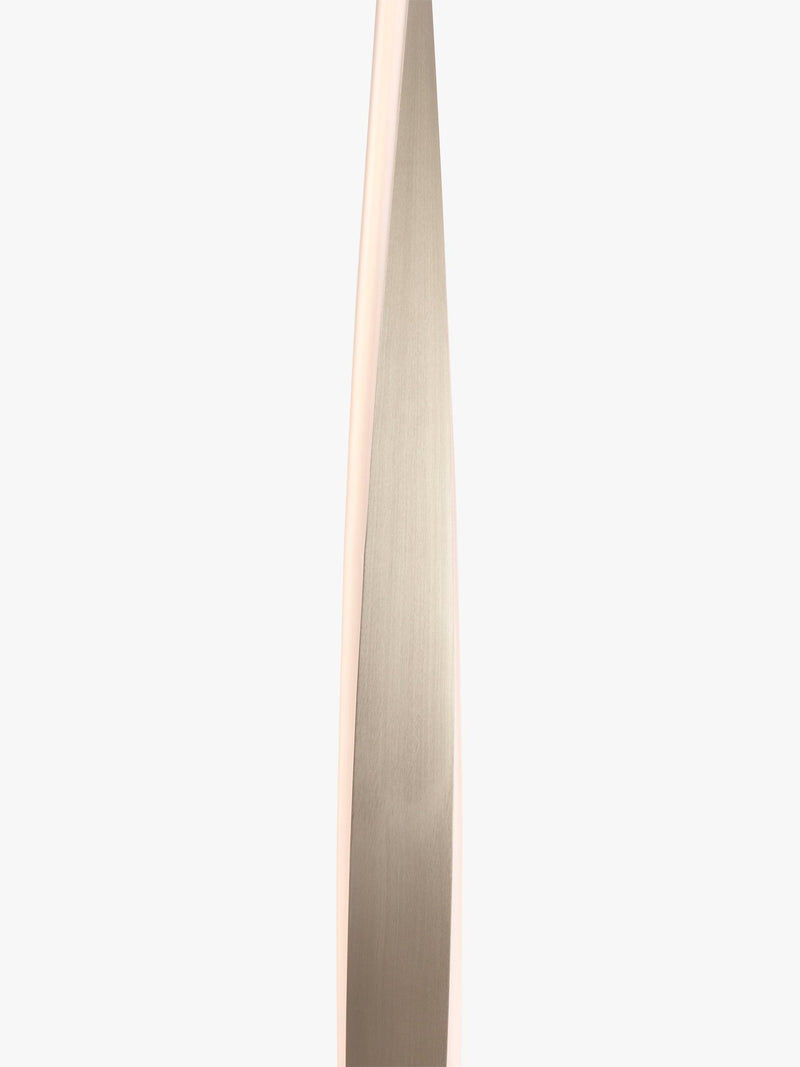John Lewis Twist LED floor lamp brushed aluminium (British brand)