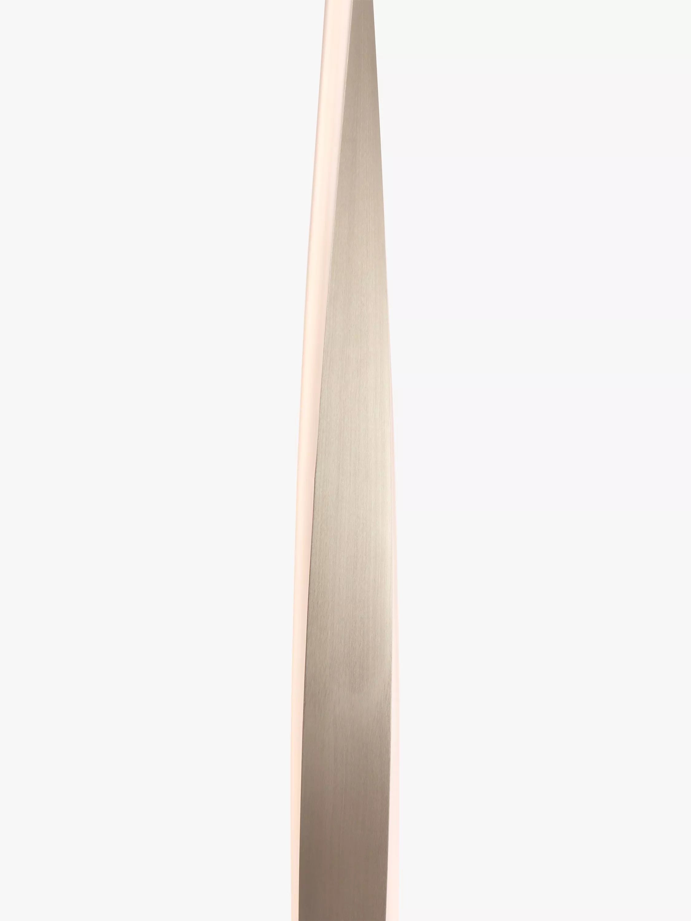 John Lewis Twist LED floor lamp brushed aluminium (British brand)