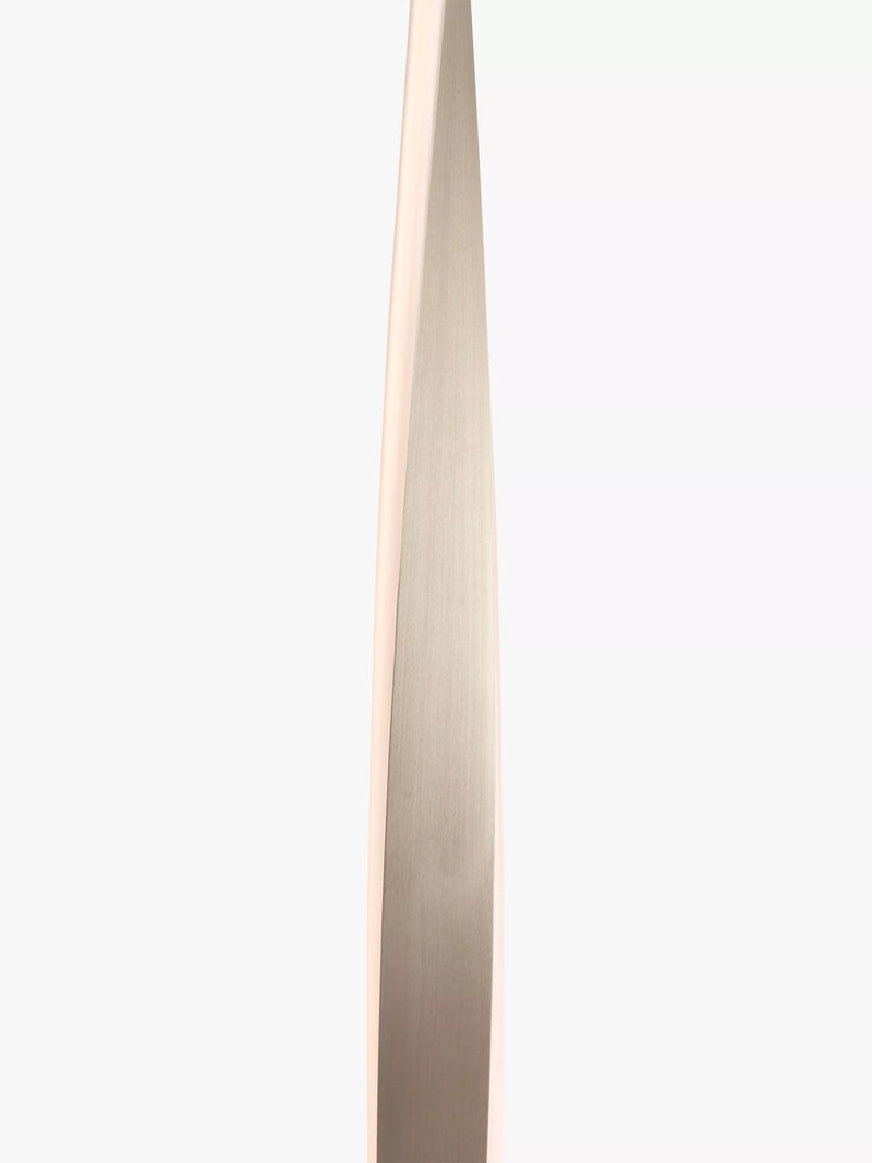 John Lewis Twist LED floor lamp brushed aluminium (British brand)