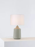 John Lewis Annie Ceramic Table Lamp, Grey